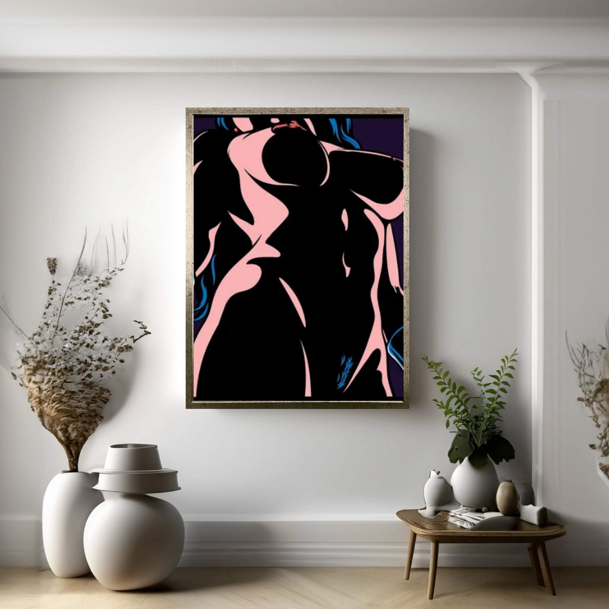 Bodies In The Dark II Canvas Wall Art - Y Canvas