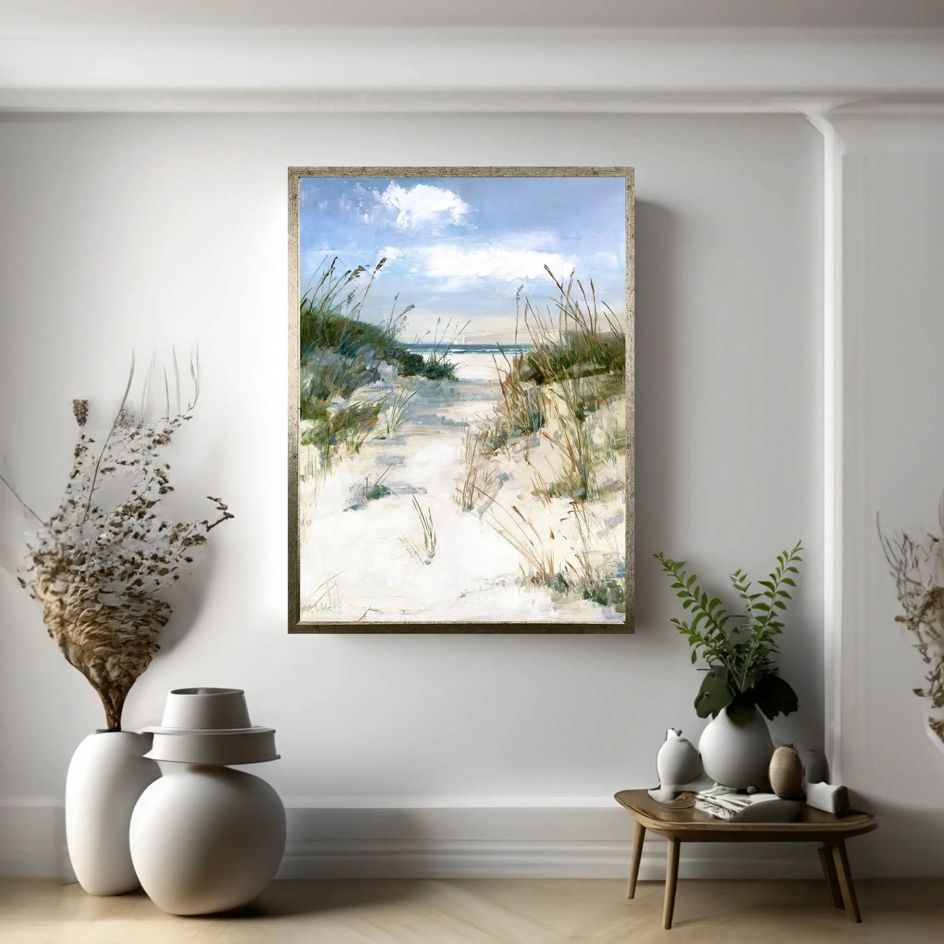 Dune View Canvas Wall Art - Y Canvas