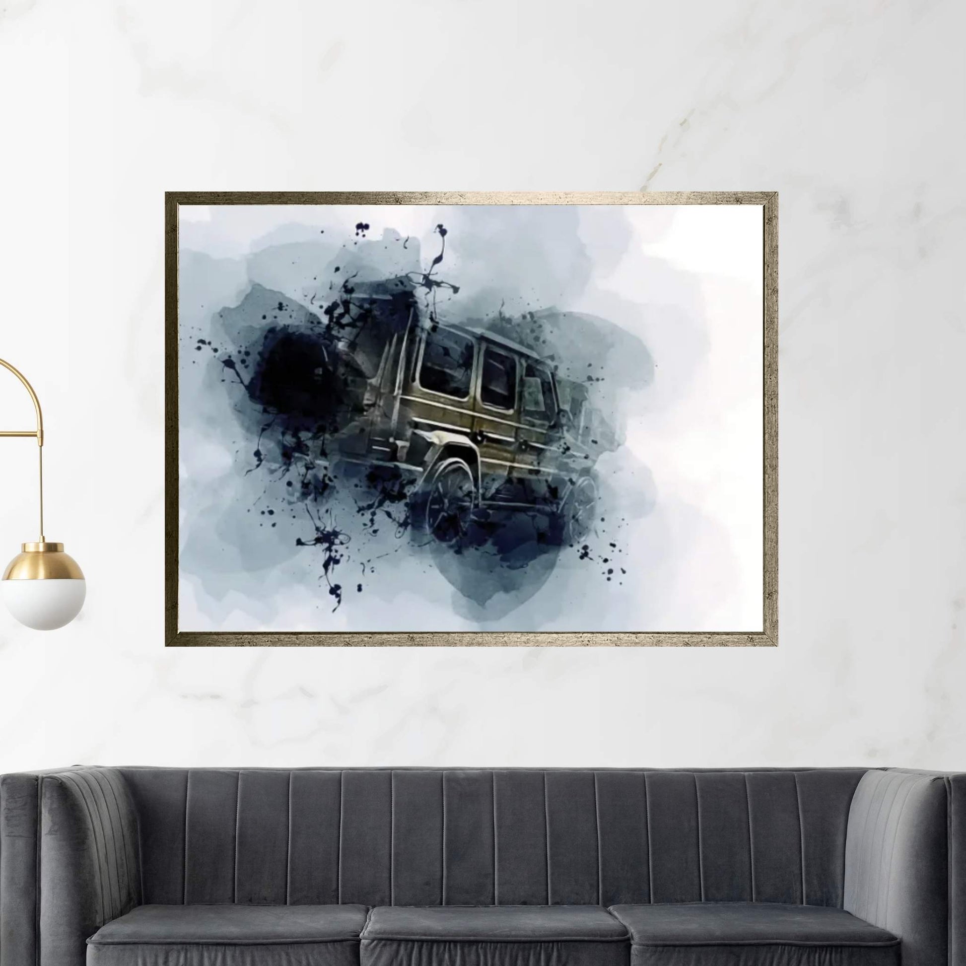 Brabus 700 Mercedes G63 Amg G-Class Canvas Wall Art - Y Canvas