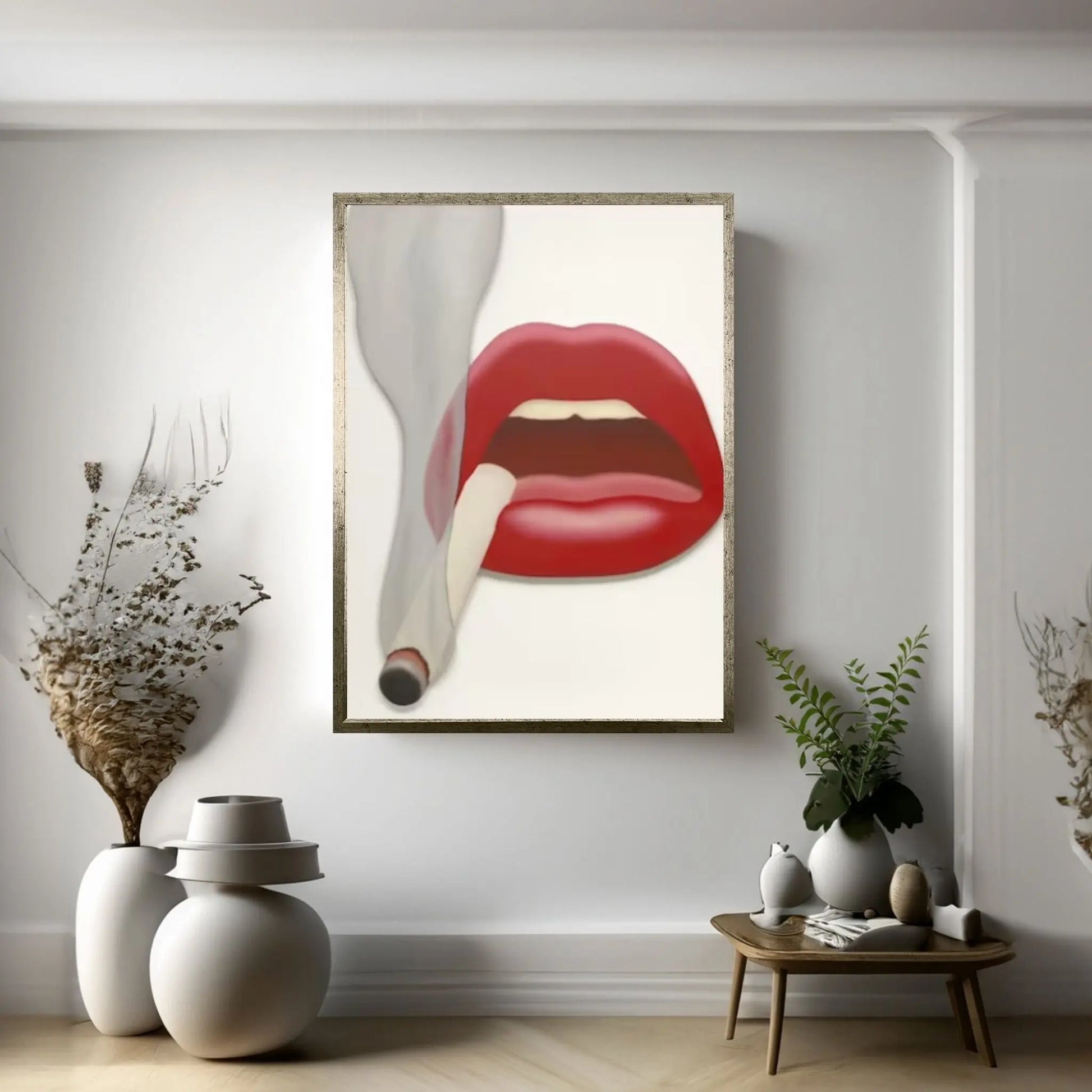 Tom Wesselmann Pop Art Modern Art Canvas Wall Art Poster Print - Painting Reproduction Print - Y Canvas