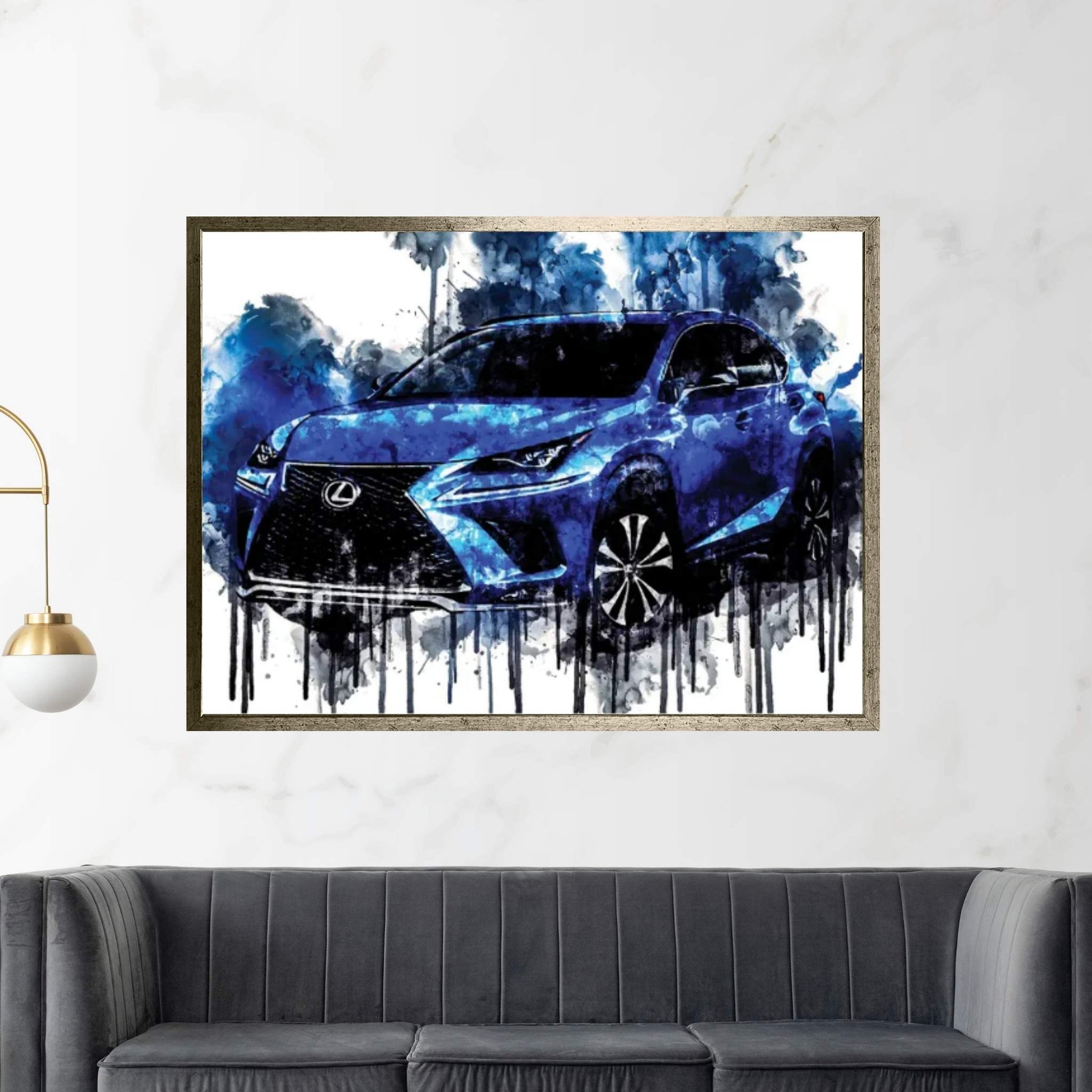 2017 Lexus NX Luxury Crossover Canvas Wall Art - Y Canvas