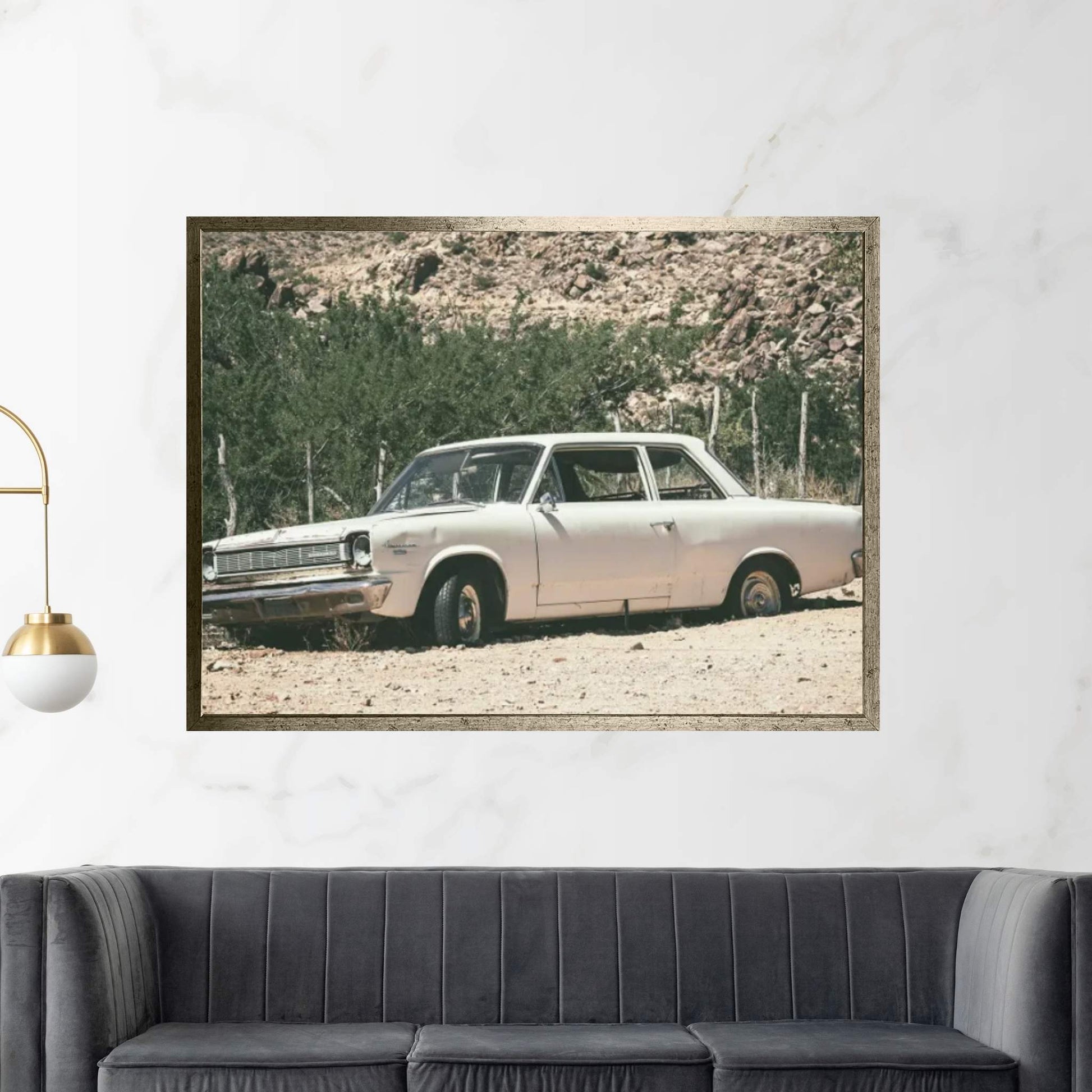 American West - Old Rambler Canvas Wall Art - Y Canvas