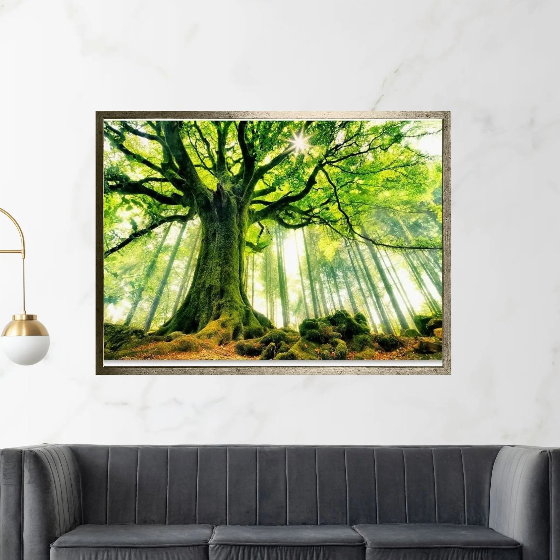 Ponthus' Beech Canvas Wall Art - Y Canvas