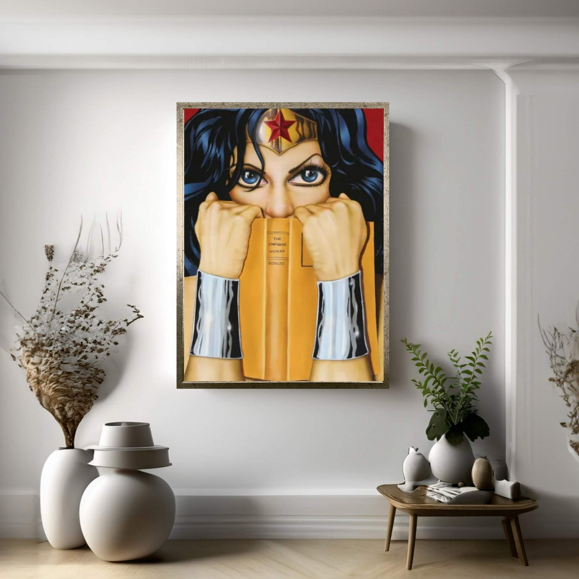 The Confident Woman Canvas Wall Art - Y Canvas