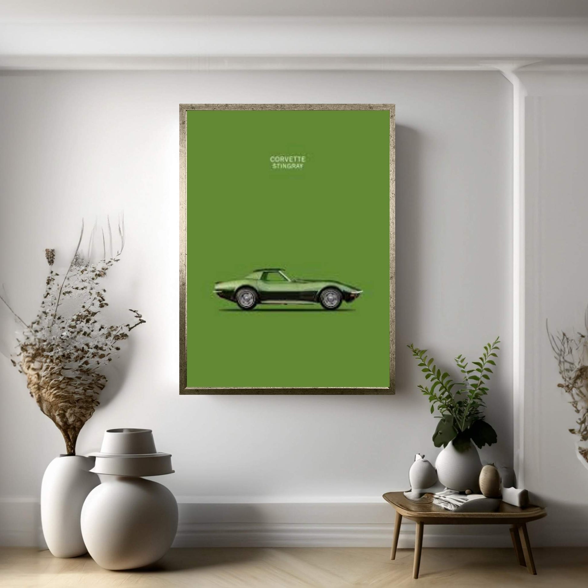 1970 Chevrolet Corvette Stingray Canvas Wall Art - Y Canvas