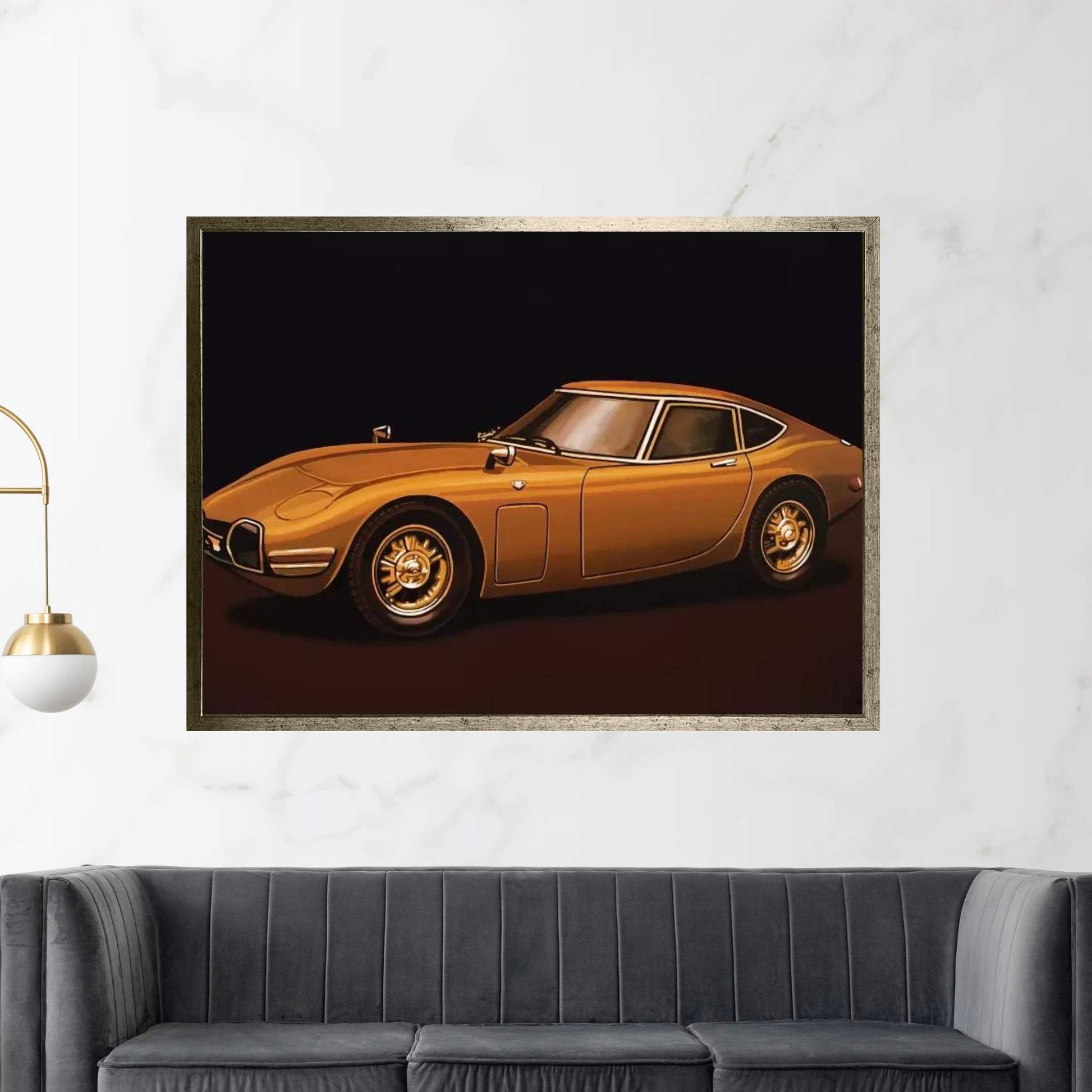 Toyota 2000Gt Canvas Wall Art - Y Canvas