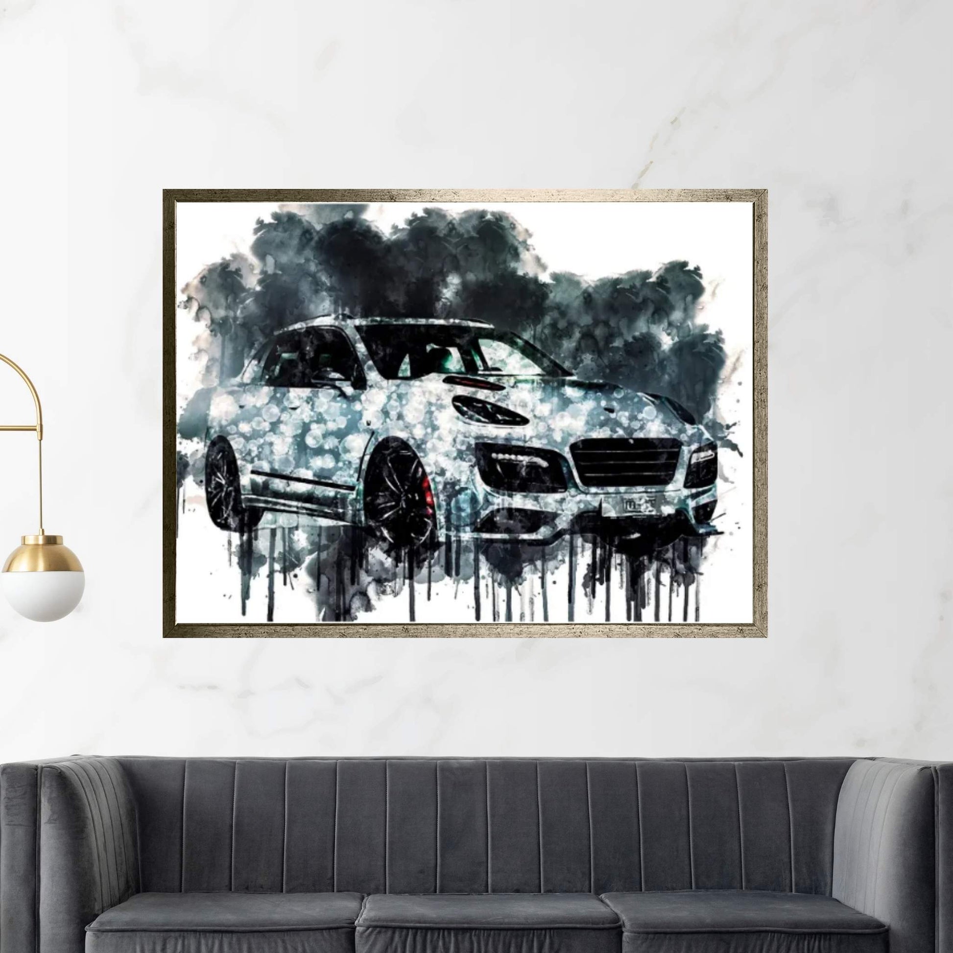 2017 Techart Magnum Sport 30 Years Vehicle CCXCIII Canvas Wall Art - Y Canvas