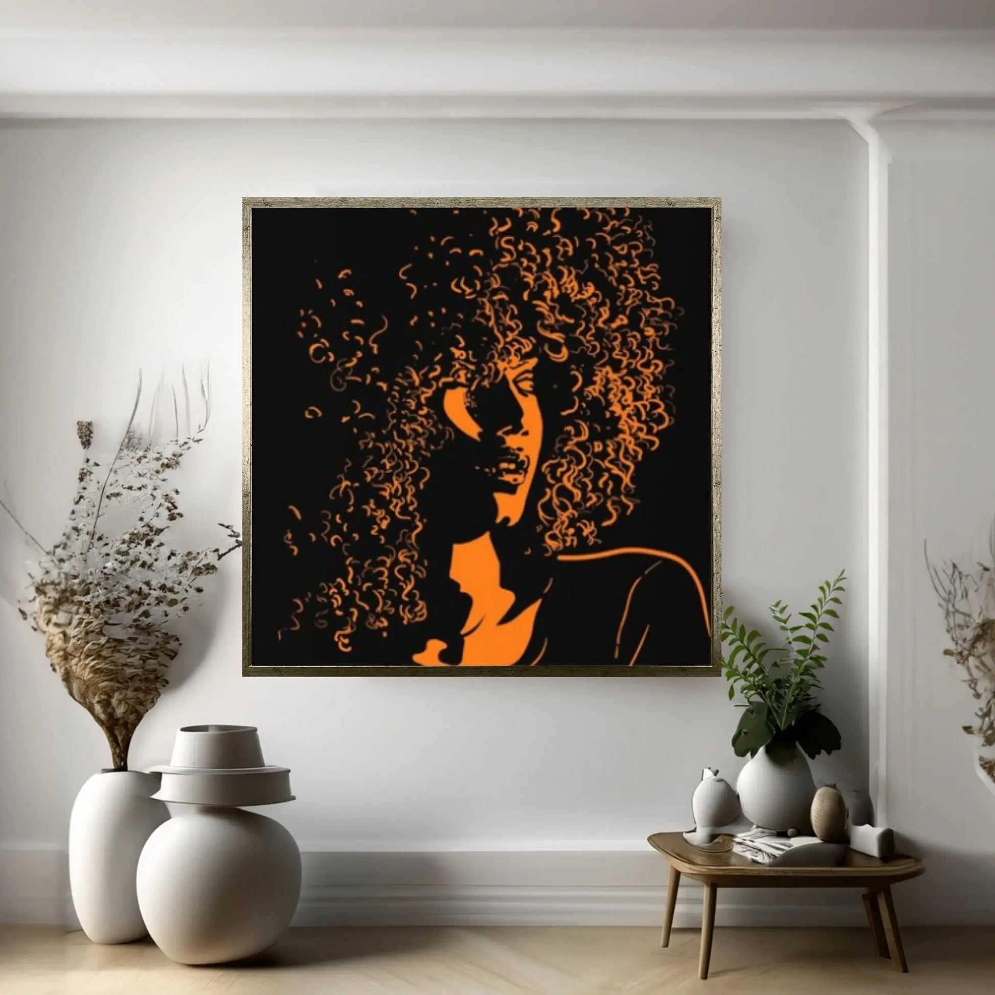 African Woman Art, African Woman Canvas - Y Canvas