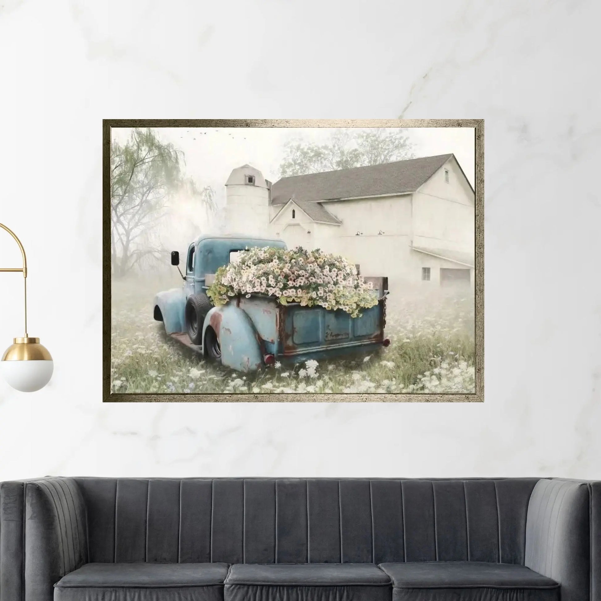 Full Of Flowers Canvas Wall Art - Y Canvas