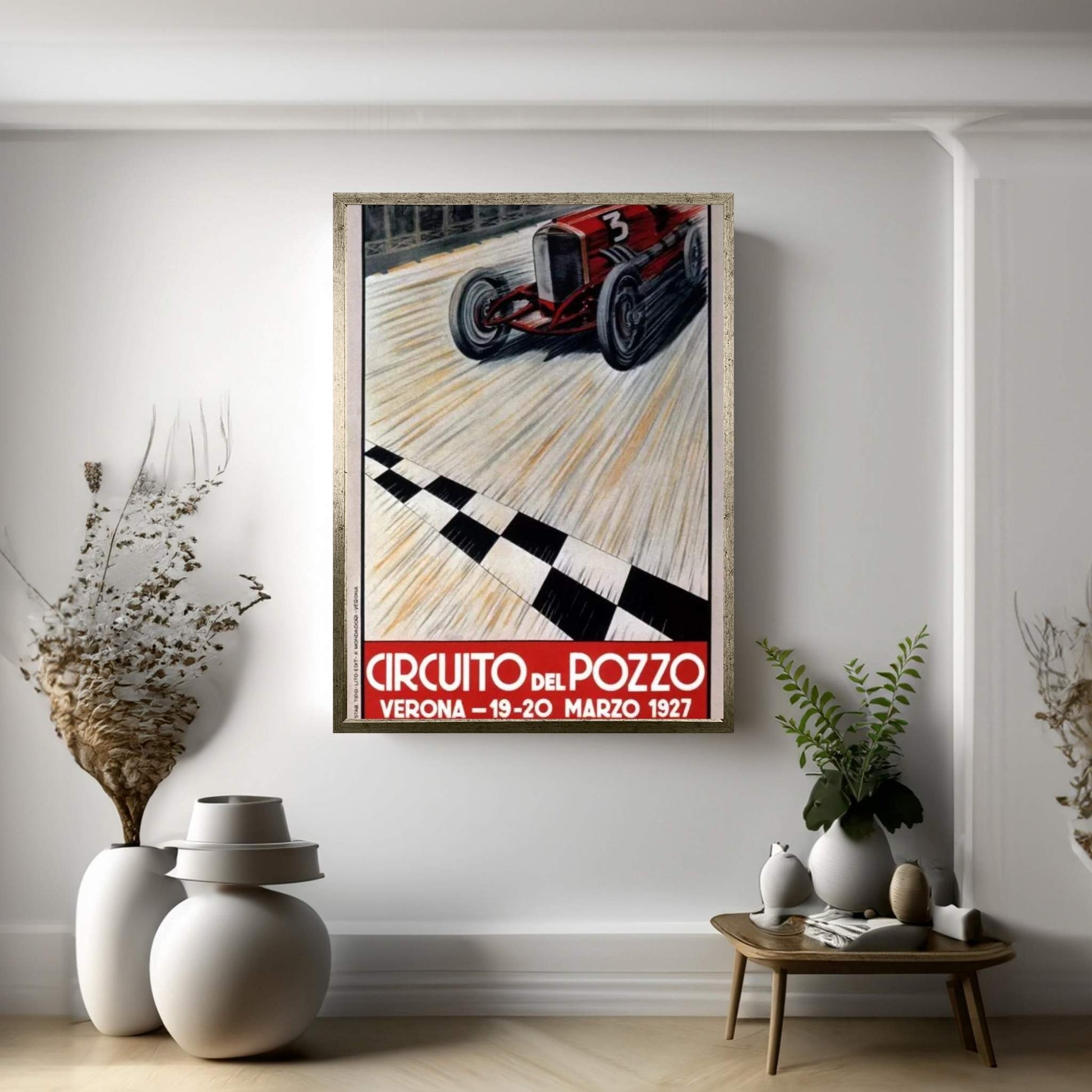 Circuit del Pozzo Italy Canvas Wall Art - Y Canvas