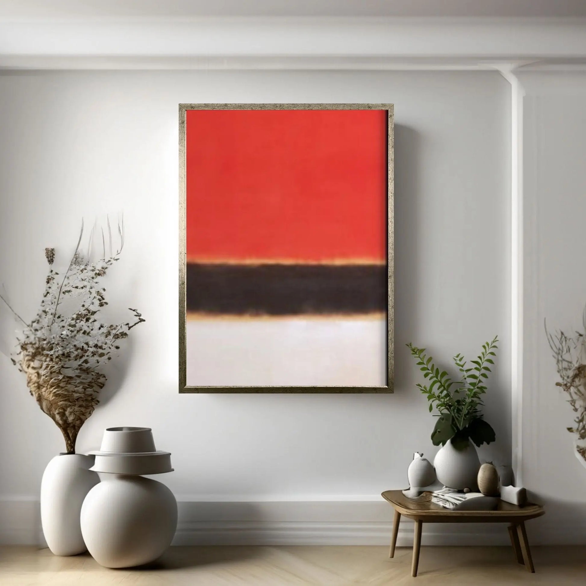 Mark Rothko Frame Canvas/Poster Art Reproduction, Rothko Reproduction - Y Canvas