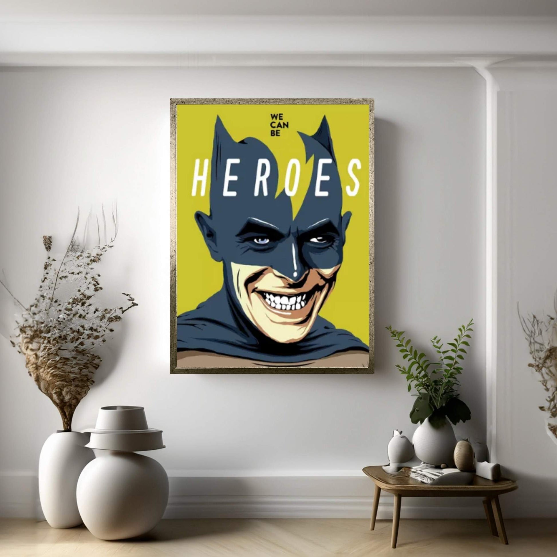 Heroes Canvas Wall Art - Y Canvas