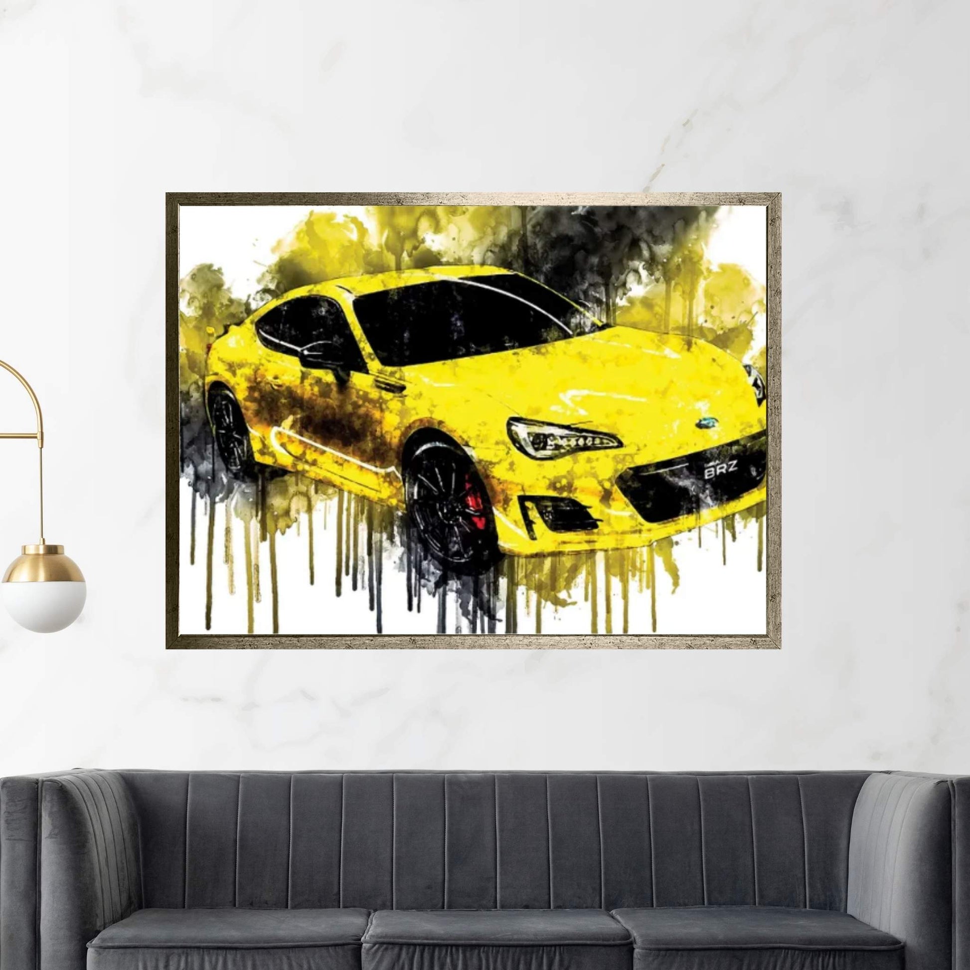 2017 Subaru BRZ Canvas Wall Art - Y Canvas