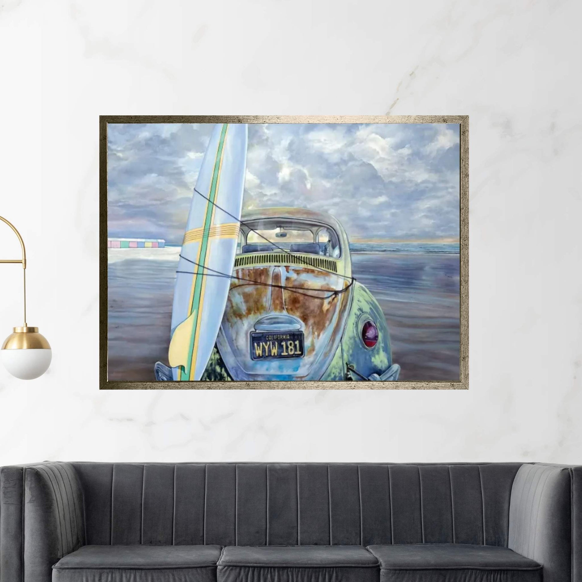 Surf Canvas Wall Art - Y Canvas