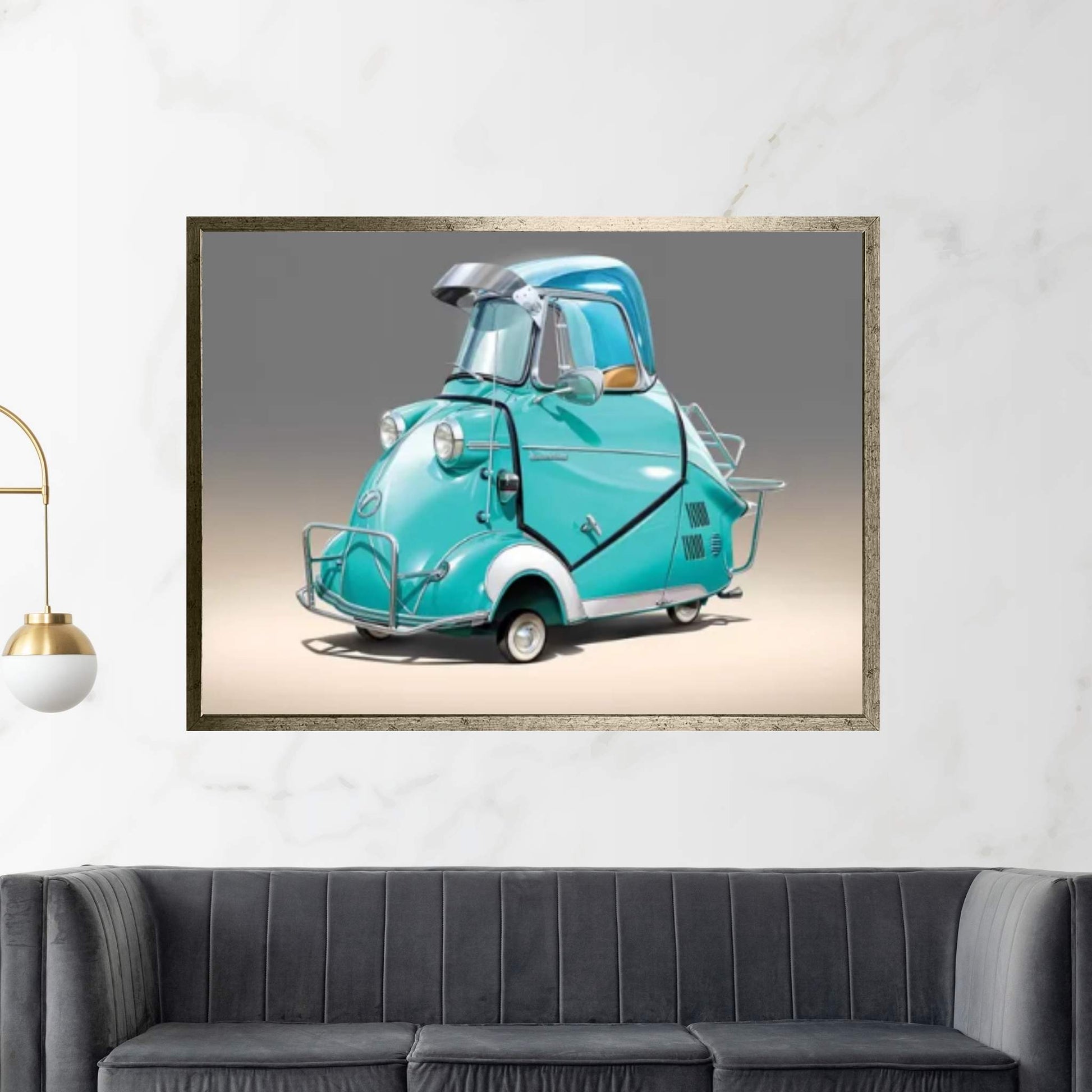 Messerschmitt Canvas Wall Art - Y Canvas