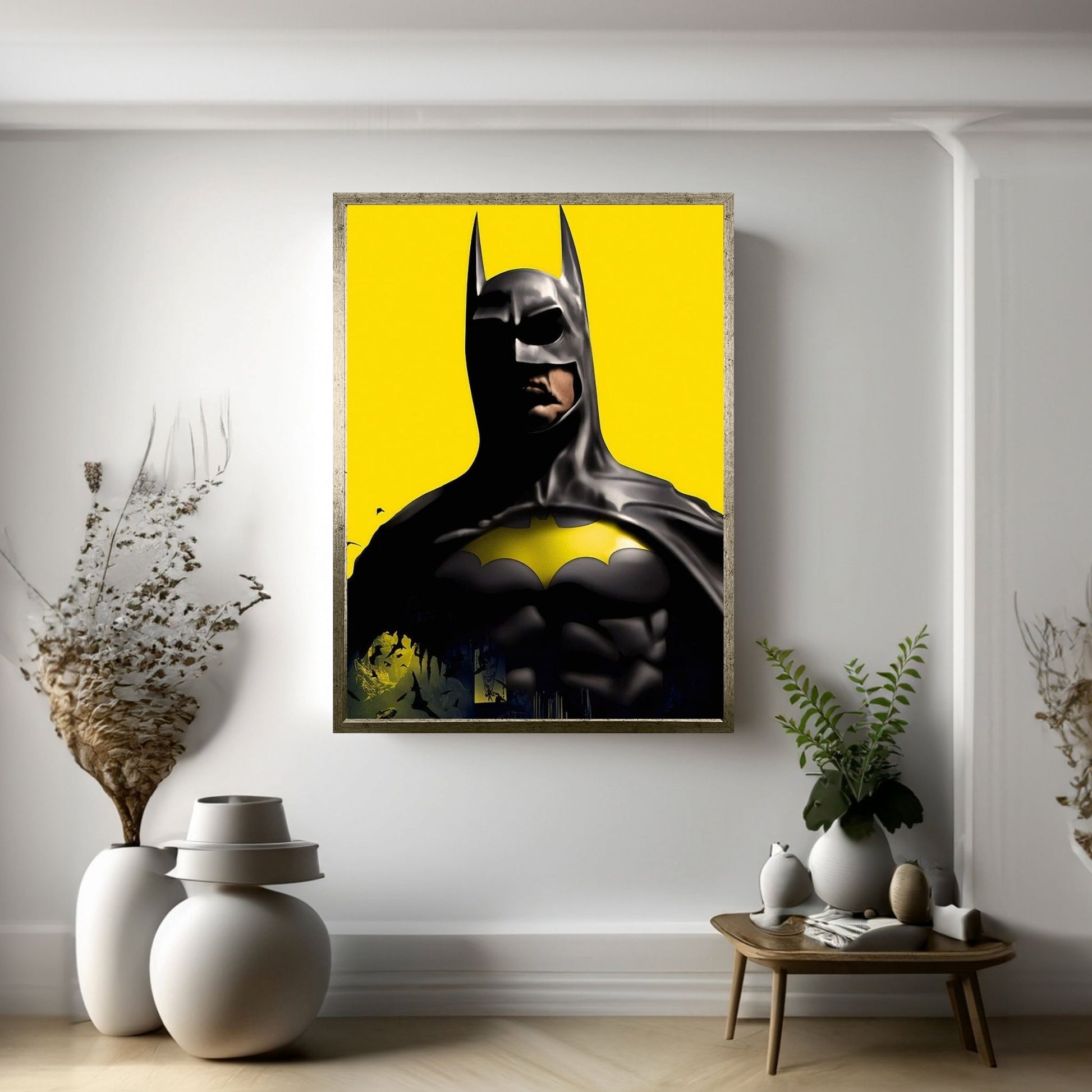 Batman Canvas Wall Art - Y Canvas