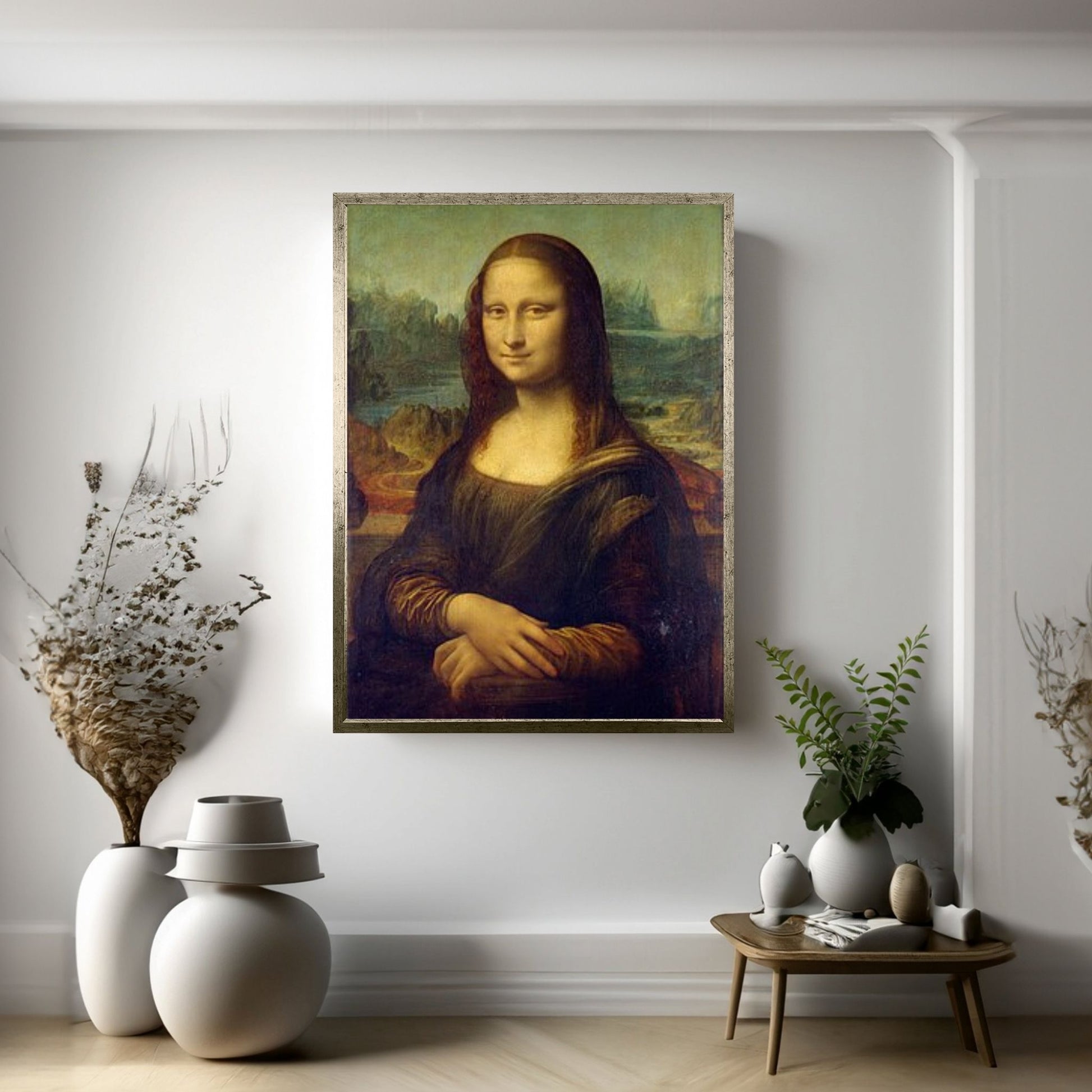 Mona Lisa Canvas Wall Art - Y Canvas