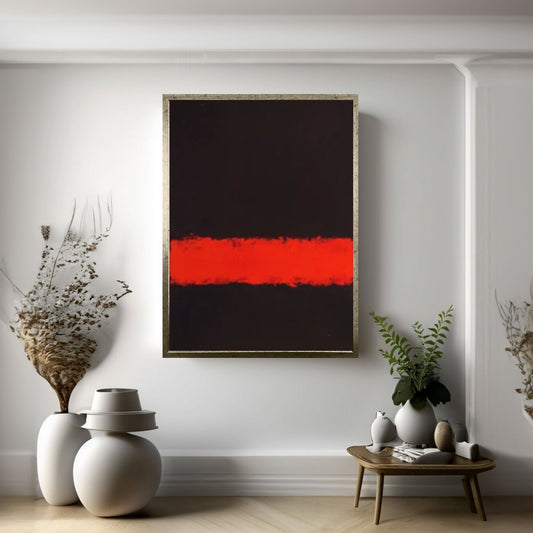 Mark Rothko Frame Canvas/Poster Art Reproduction, Rothko Reproduction, Modern Art Expressionism Painting - Y Canvas