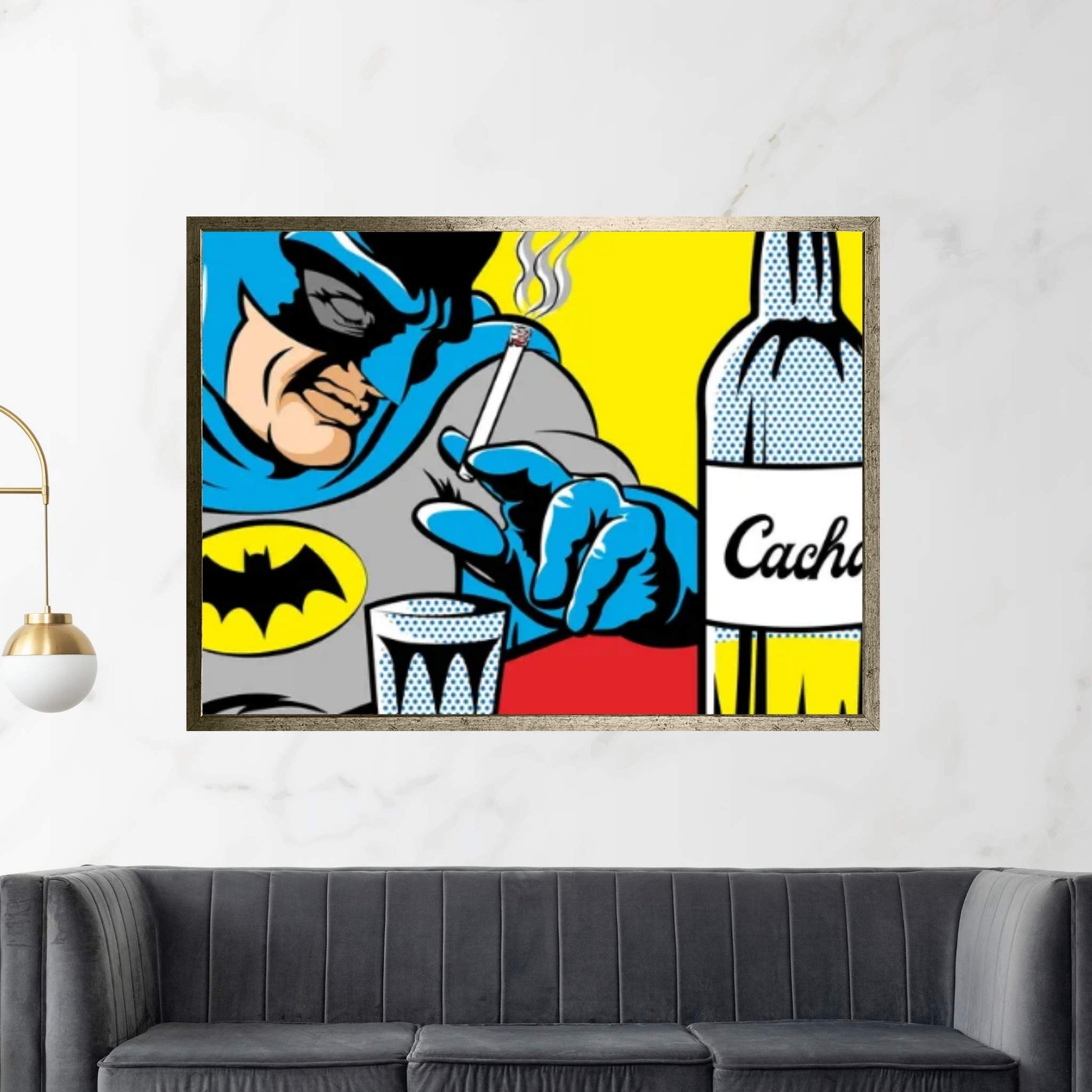 Drown The BatSorrows Canvas Wall Art - Y Canvas