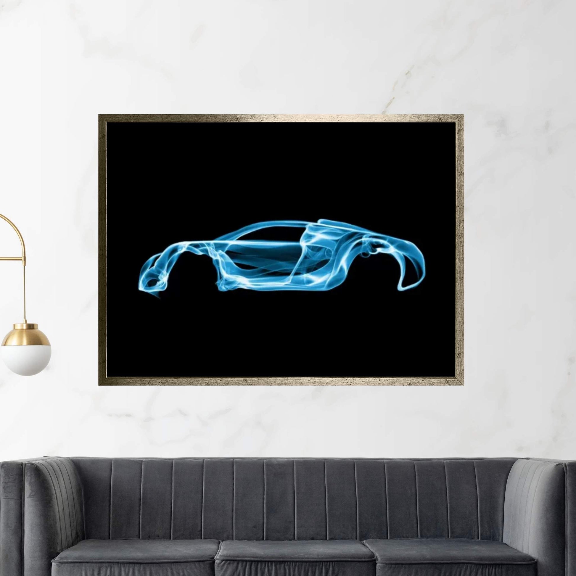 Bugatti Veyron Canvas Wall Art - Y Canvas