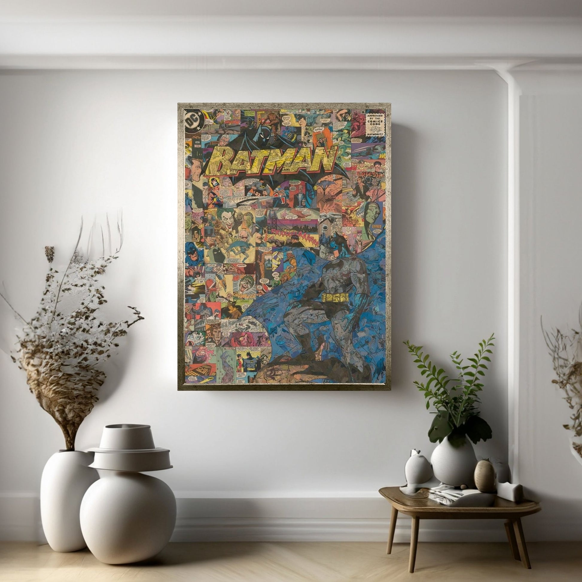 Batman Canvas Wall Art - Y Canvas