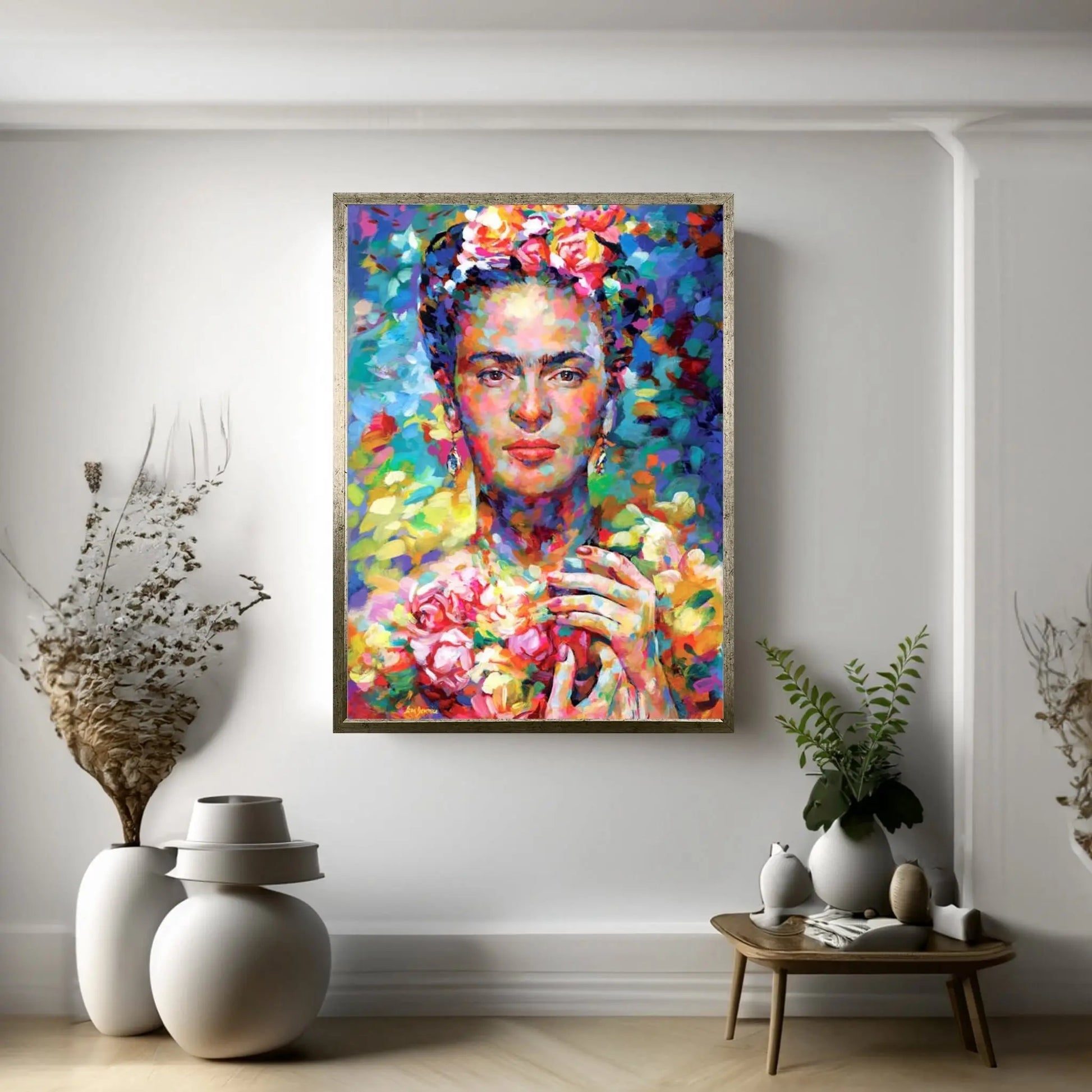 Frida Canvas Wall Art - Y Canvas