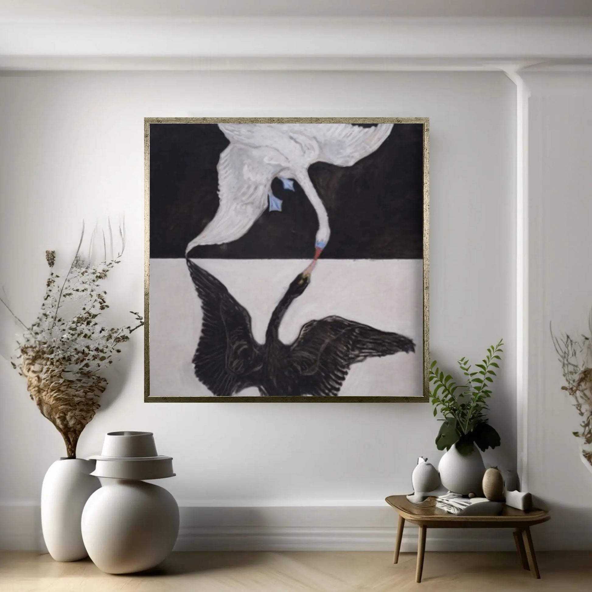 Hilma af Klint Art Print, Hilma af Klint print, The Swan, No. 1, Hilma af Klint Poster - Y Canvas