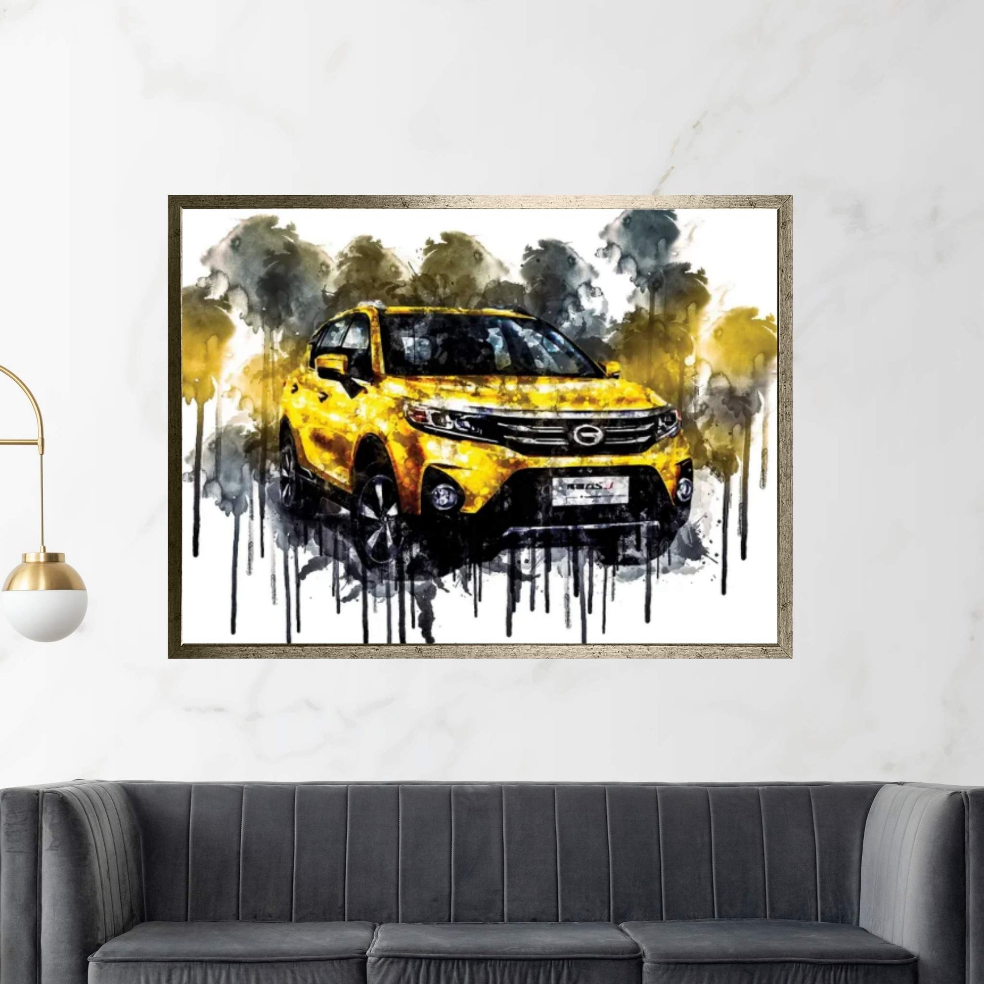 2017 Trumpchi GS3 Vehicle CCCIII Canvas Wall Art - Y Canvas