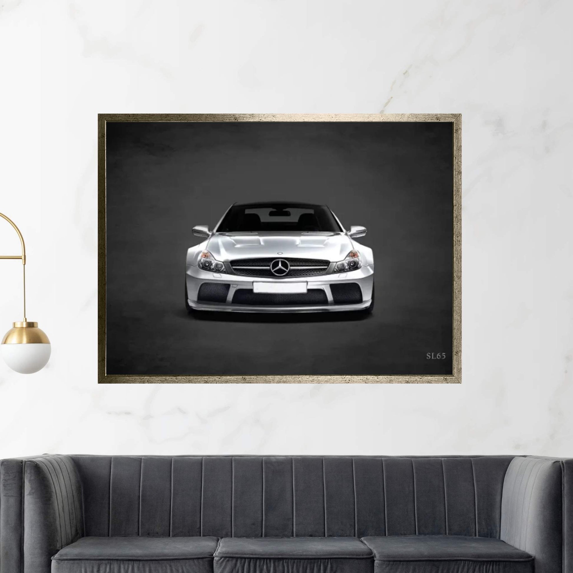 Mercedes Benz SL65 Canvas Wall Art - Y Canvas