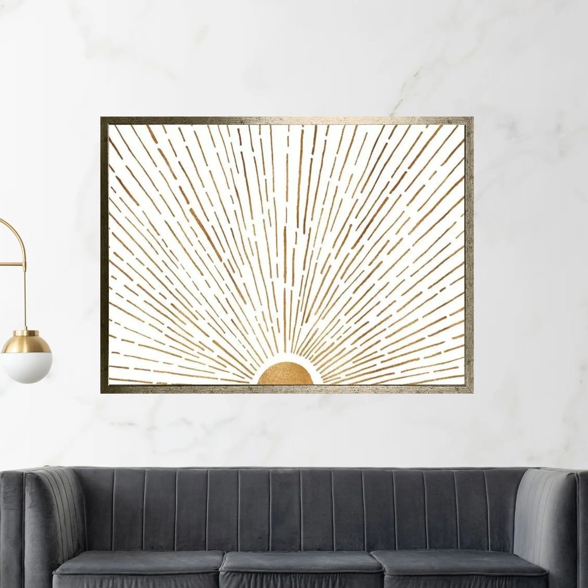 Let The Sunshine In Canvas Wall Art - Y Canvas