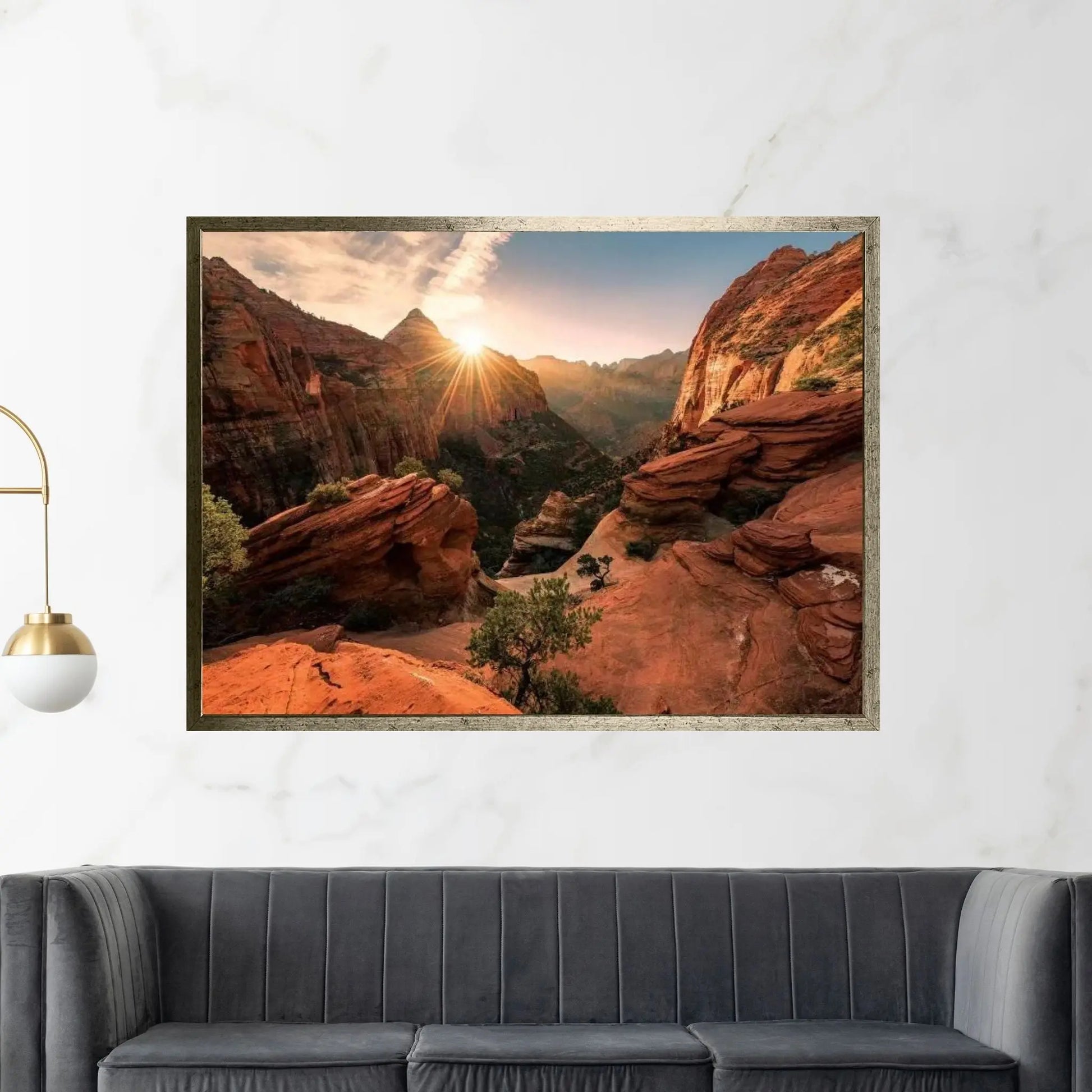 Zion Canvas Wall Art - Y Canvas