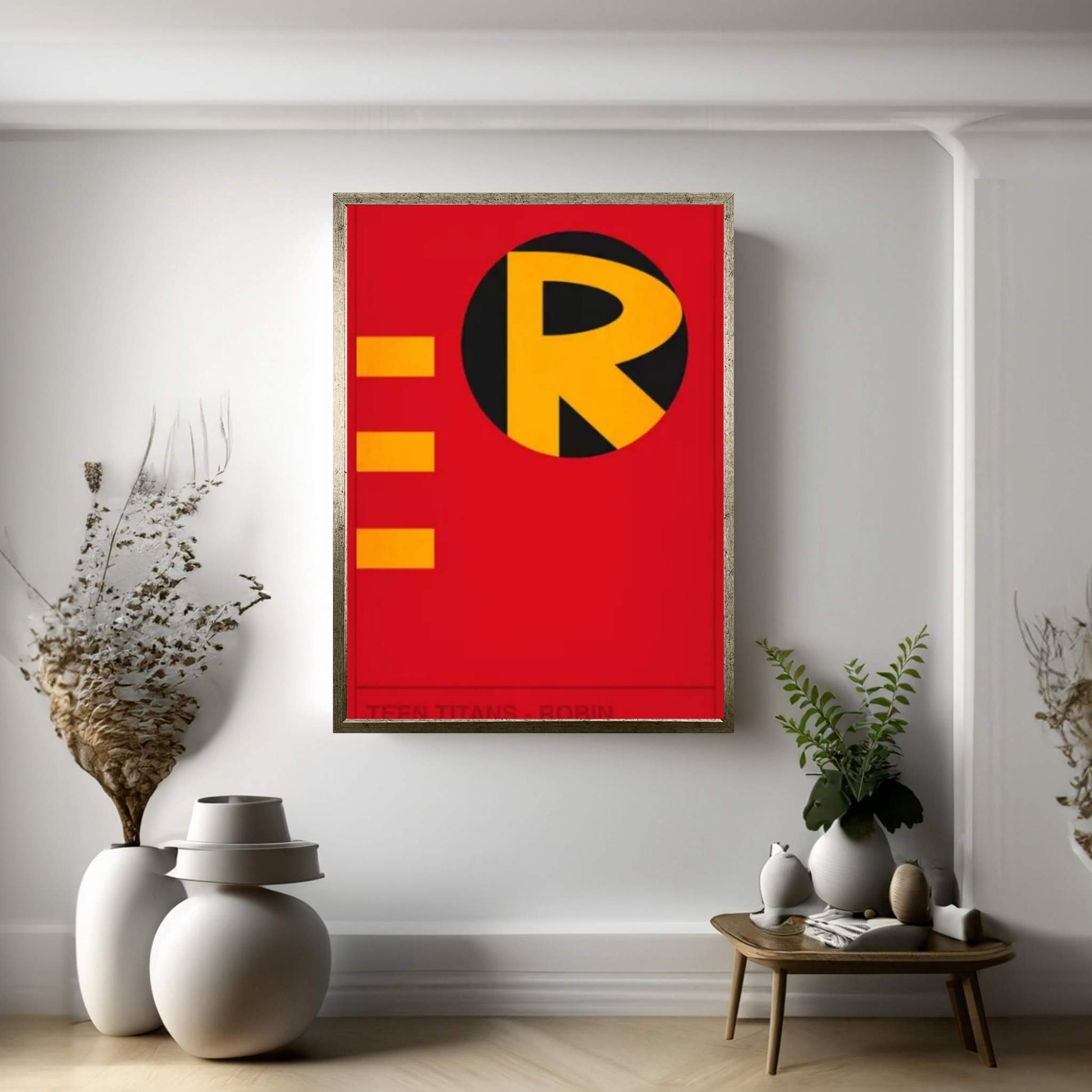 Teen Titans Robin Canvas Wall Art - Y Canvas