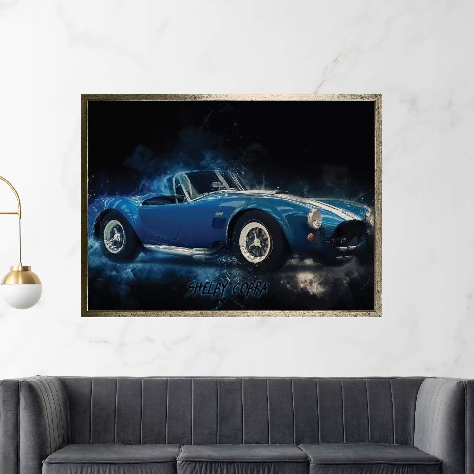 Shelby Cobra Canvas Wall Art - Y Canvas