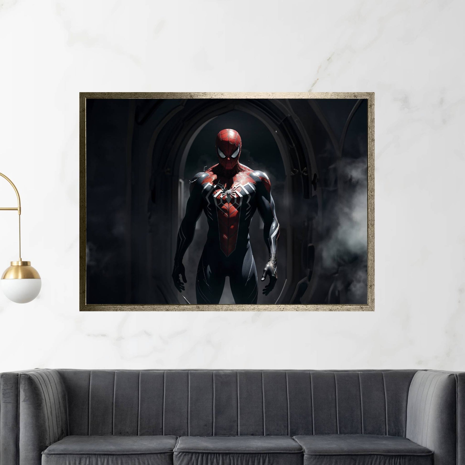 Spiderman Canvas Wall Art - Y Canvas