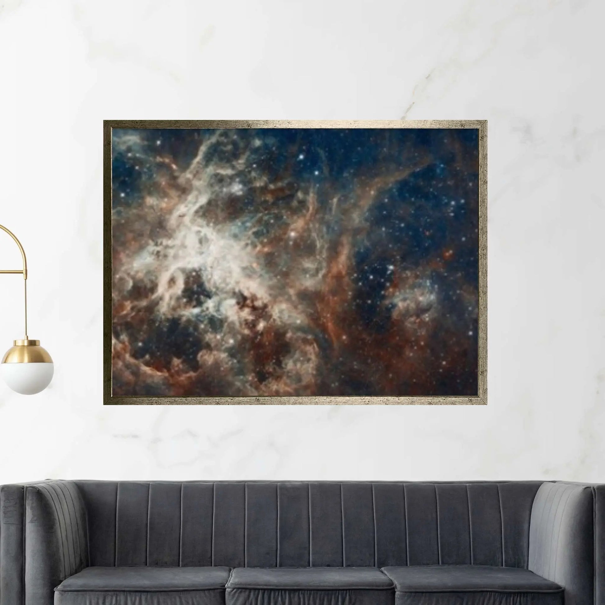 Milky Way Galaxy Canvas Print, Nebula and Starry Space, Sky Wall Art - Y Canvas