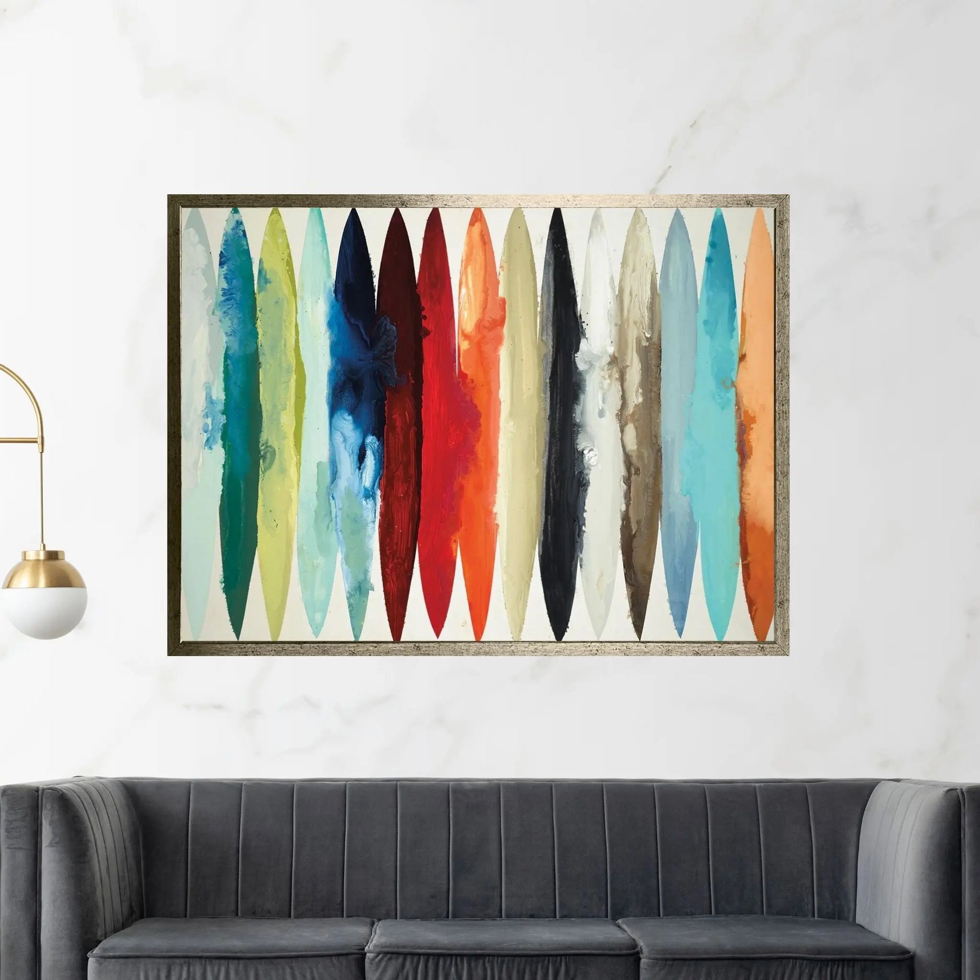 Even Flow Canvas Wall Art - Y Canvas