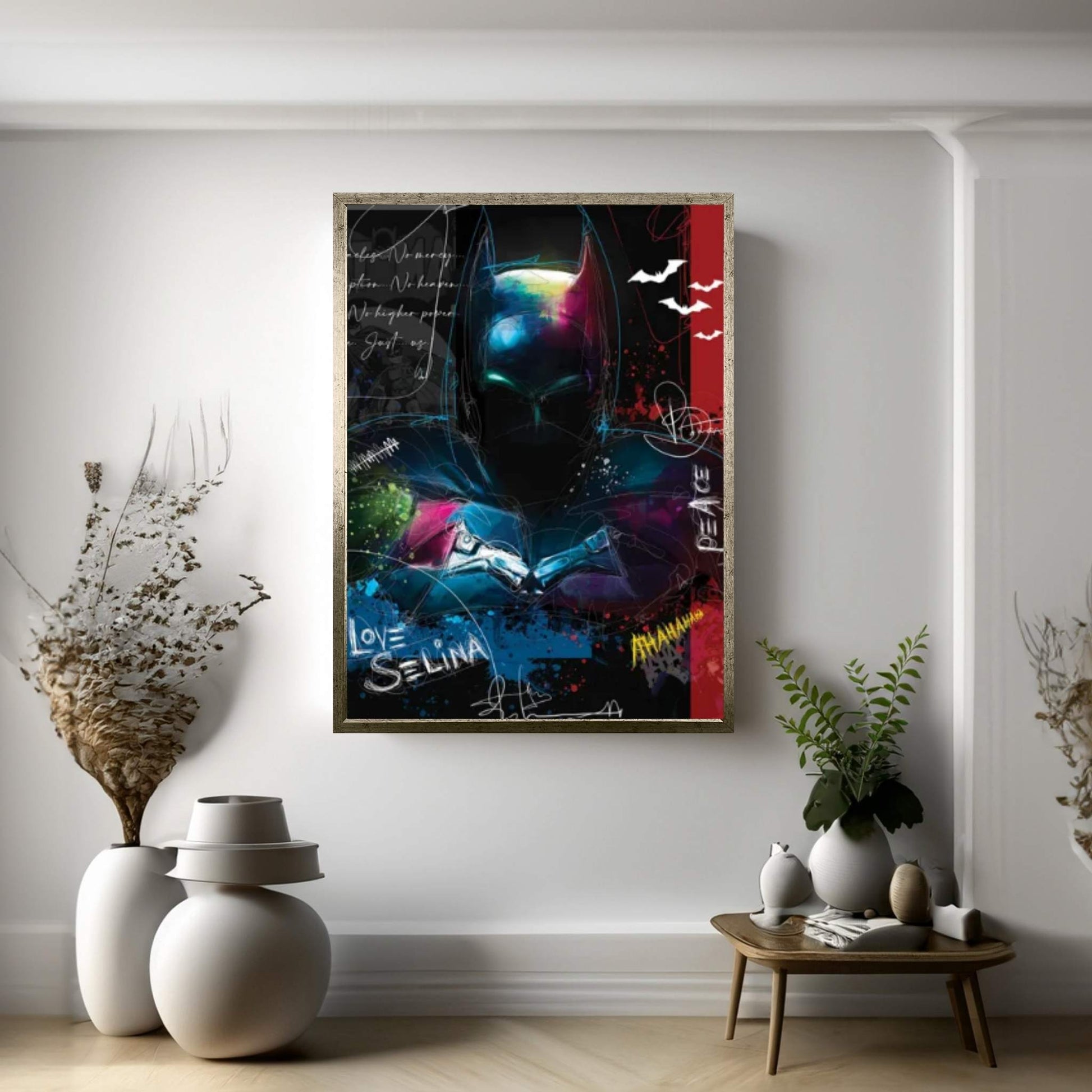 The Batman Canvas Wall Art - Y Canvas