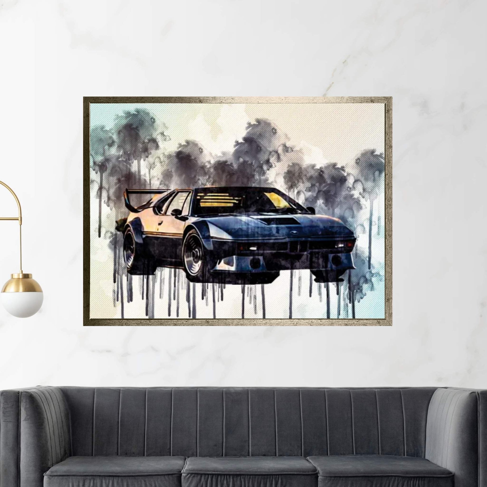 1979 BMW M1 Canvas Wall Art - Y Canvas