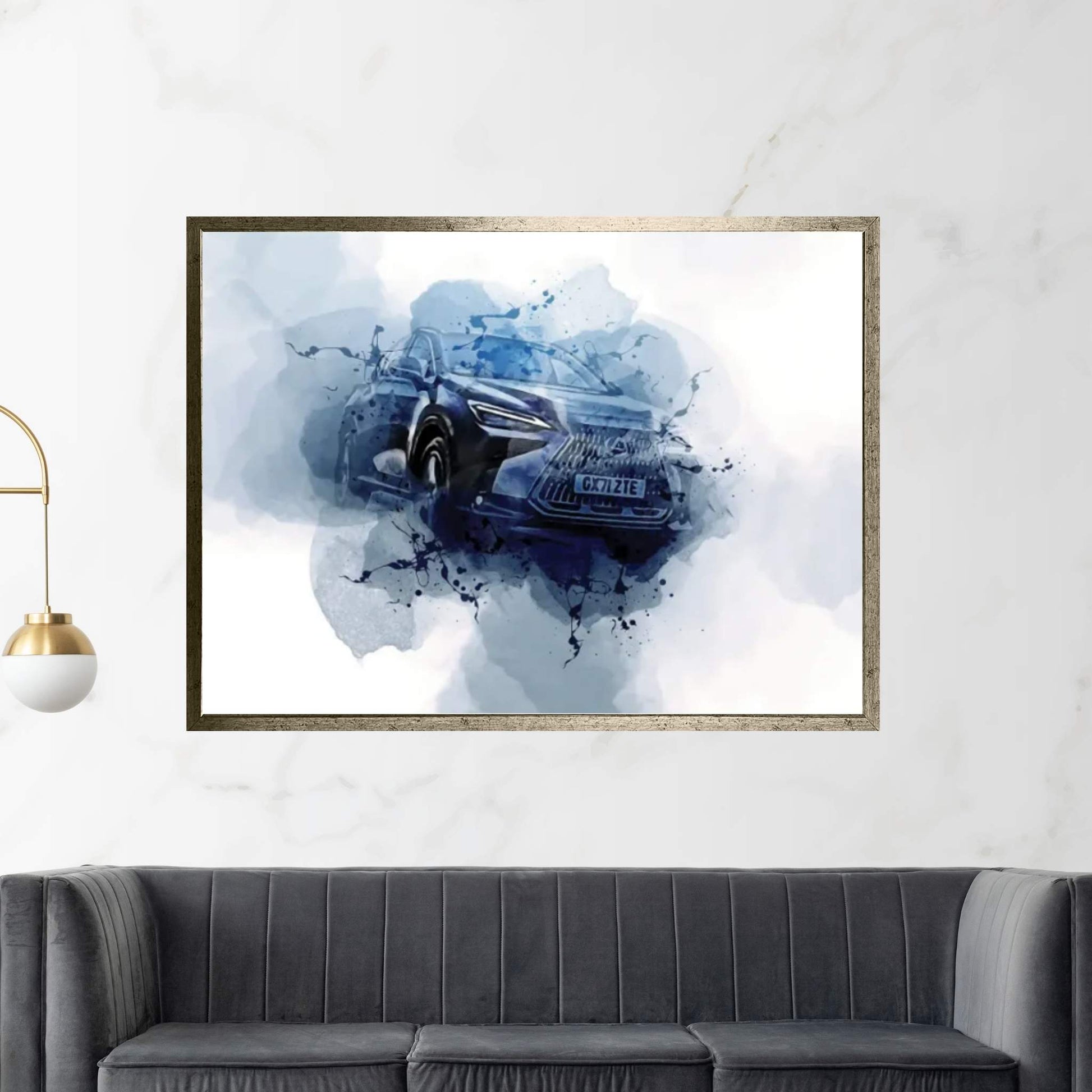 Lexus Nx 2I50H 2022 Cars Canvas Wall Art - Y Canvas