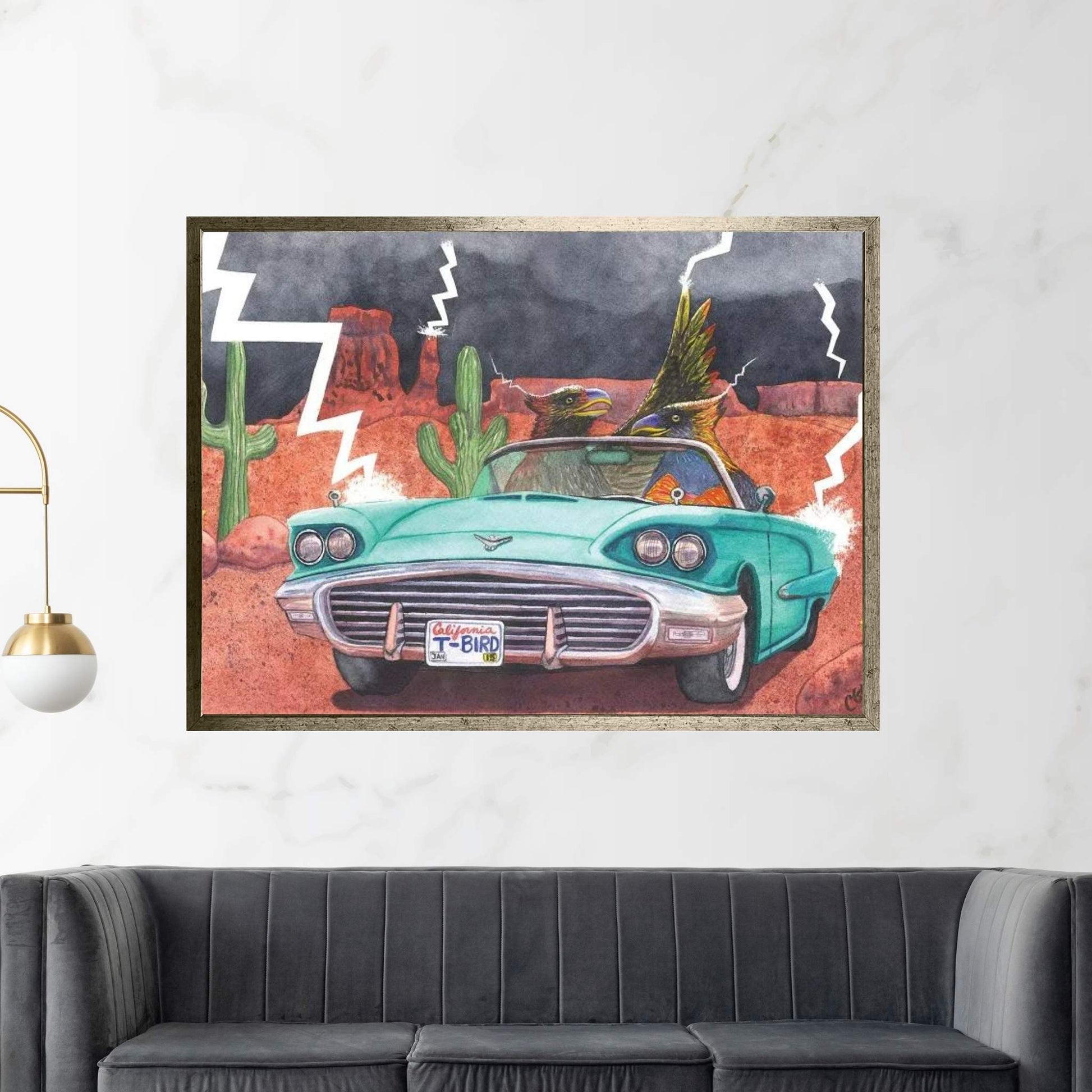 Thunderbirds Canvas Wall Art - Y Canvas