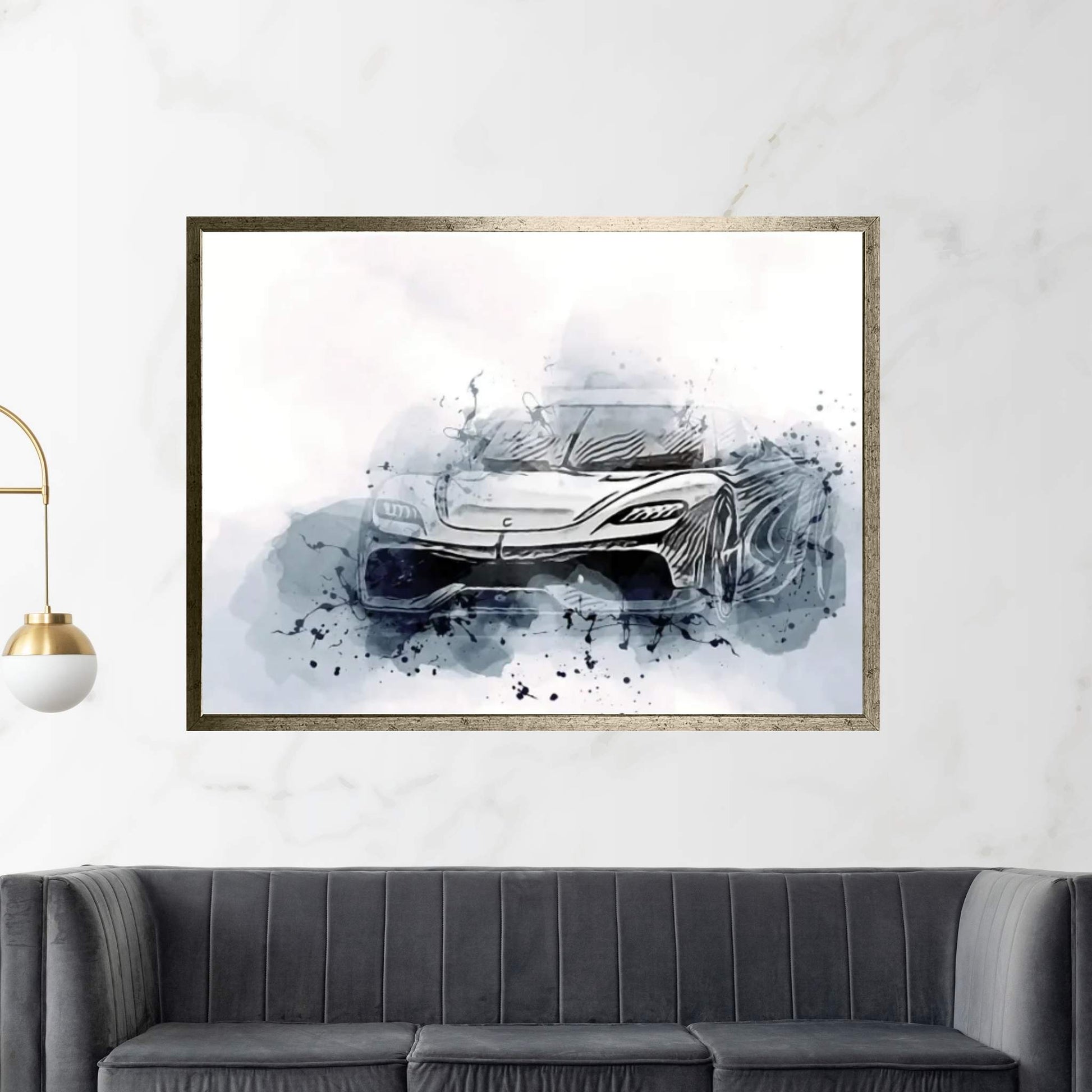 Koenigsegg Gemera Canvas Wall Art - Y Canvas