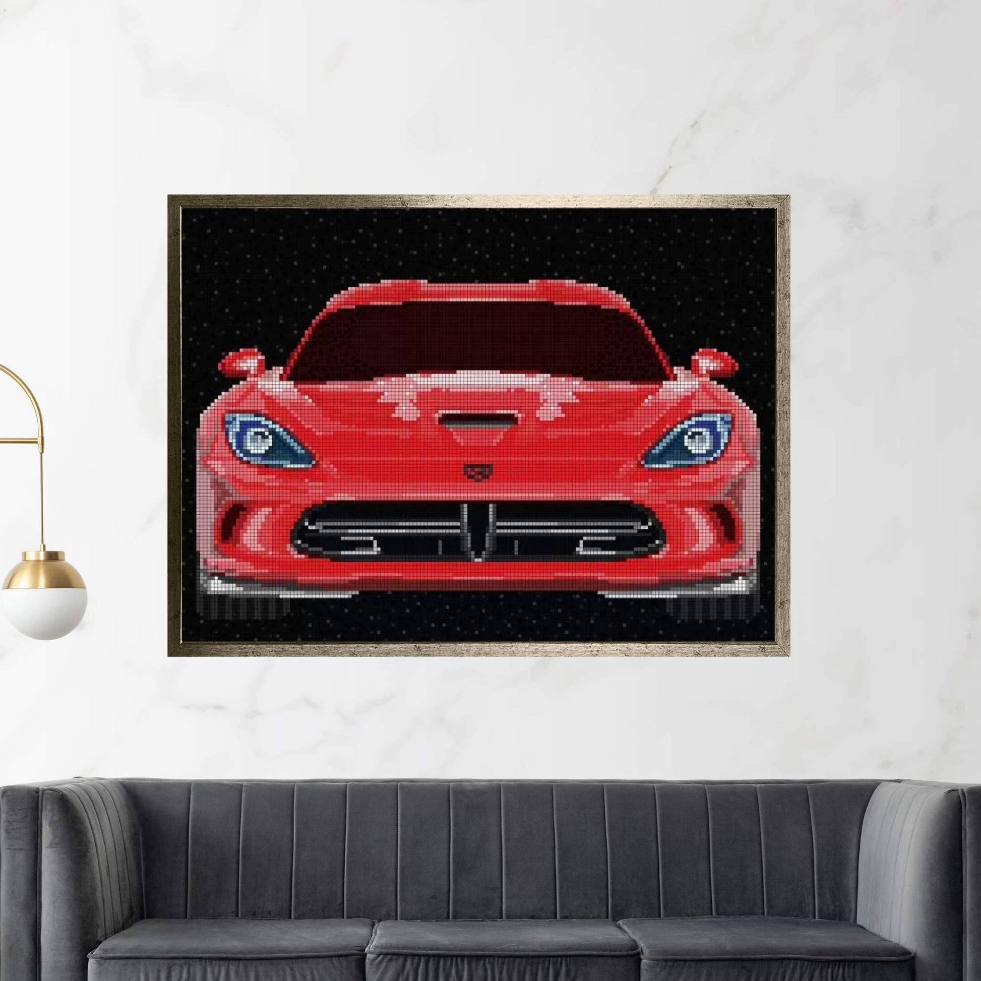 Viper Canvas Wall Art - Y Canvas