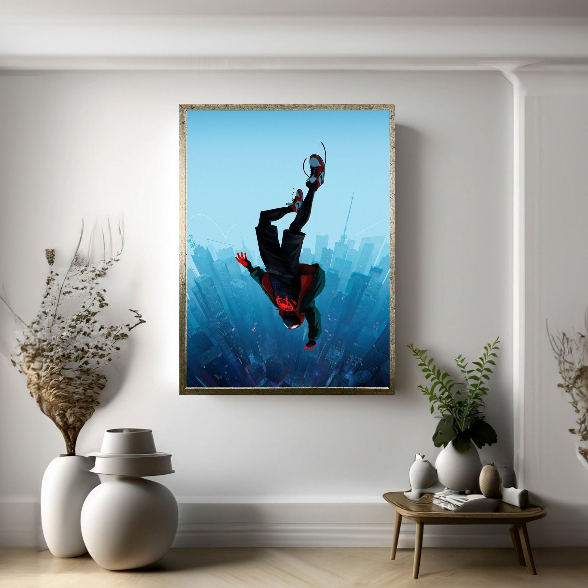 Spiderman Canvas Wall Art - Y Canvas