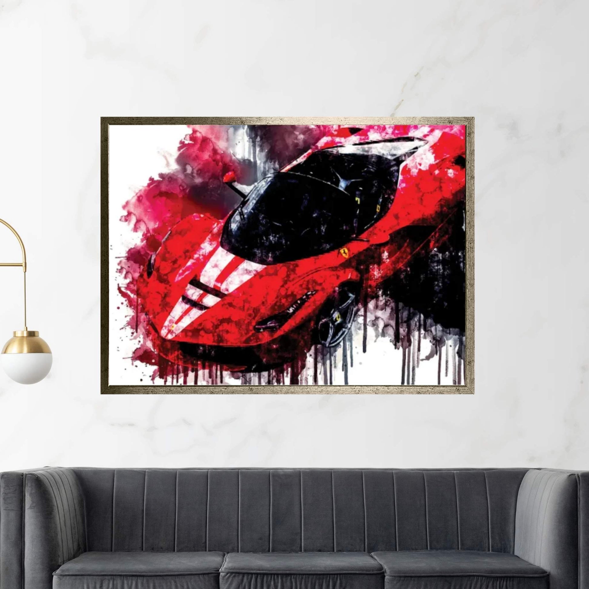 2017 Ferrari LaFerrari Aperta Vehicle LXXI Canvas Wall Art - Y Canvas