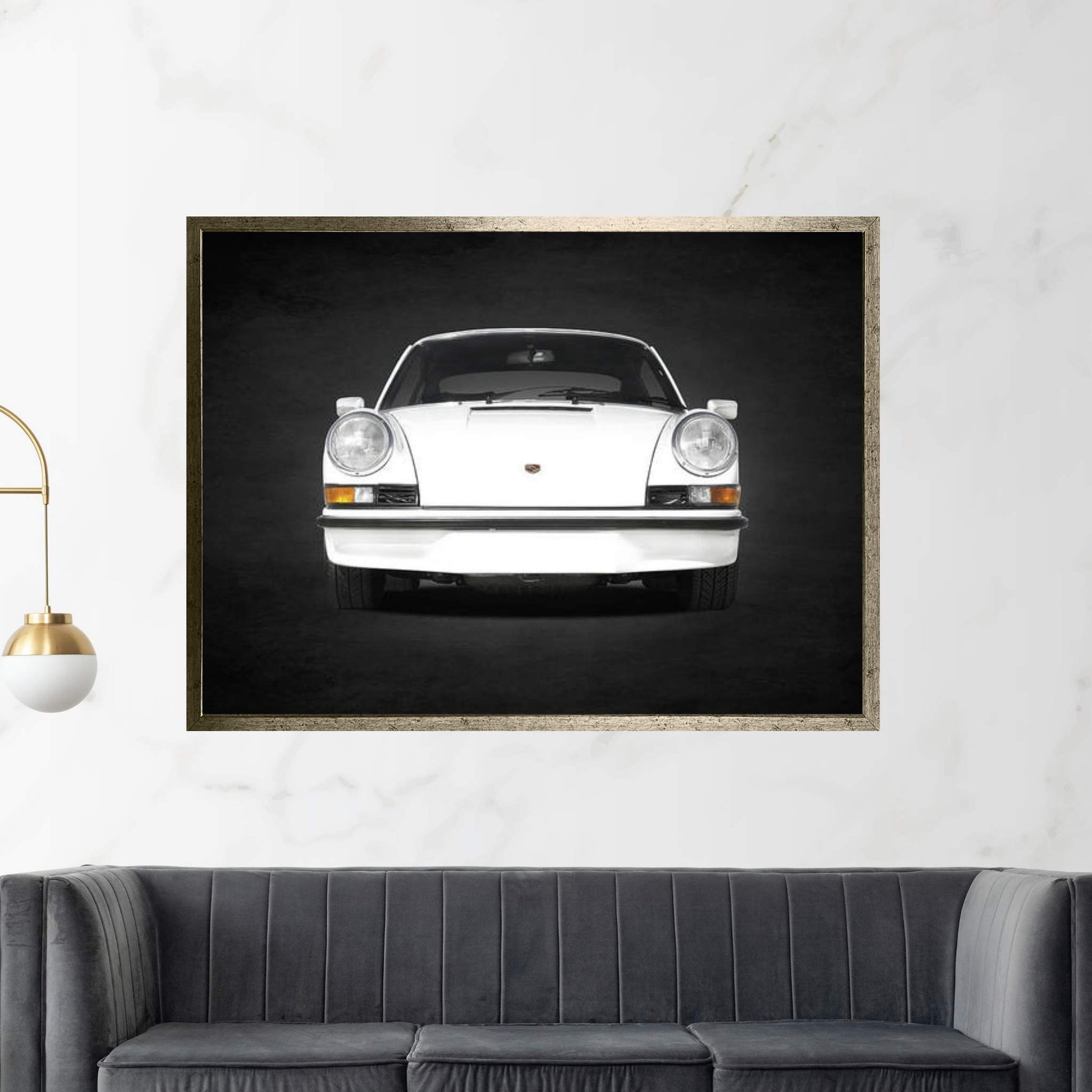 Porsche Carrera RS 1973 Canvas Wall Art - Y Canvas