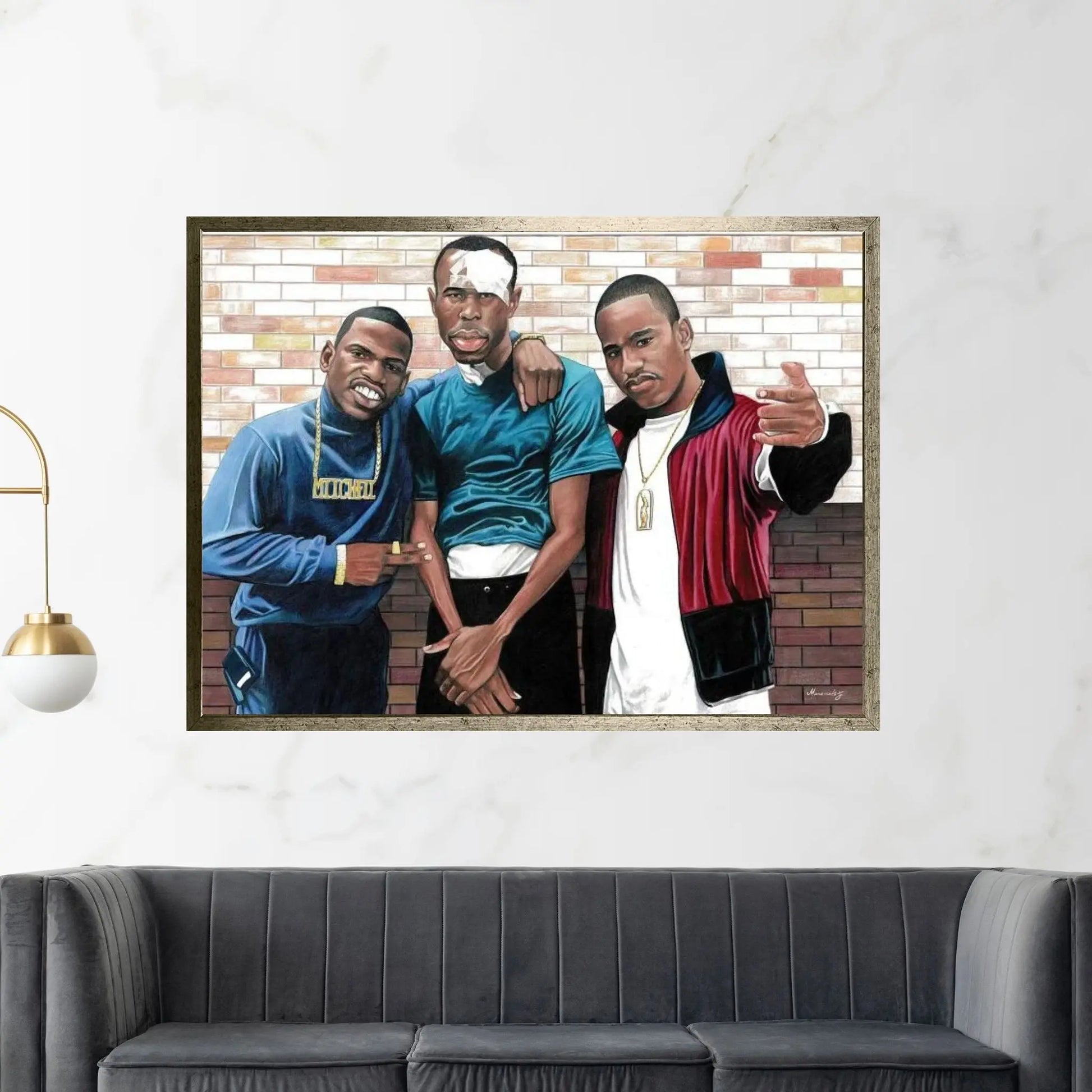 Paid In Full Canvas Wall Art - Y Canvas