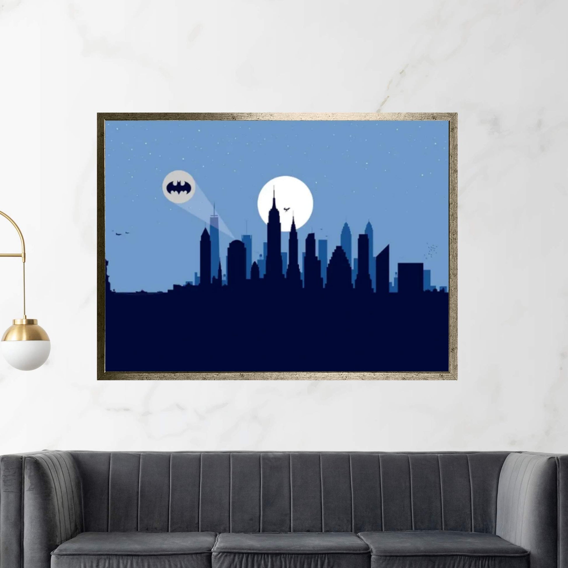 New York Justice Canvas Wall Art - Y Canvas