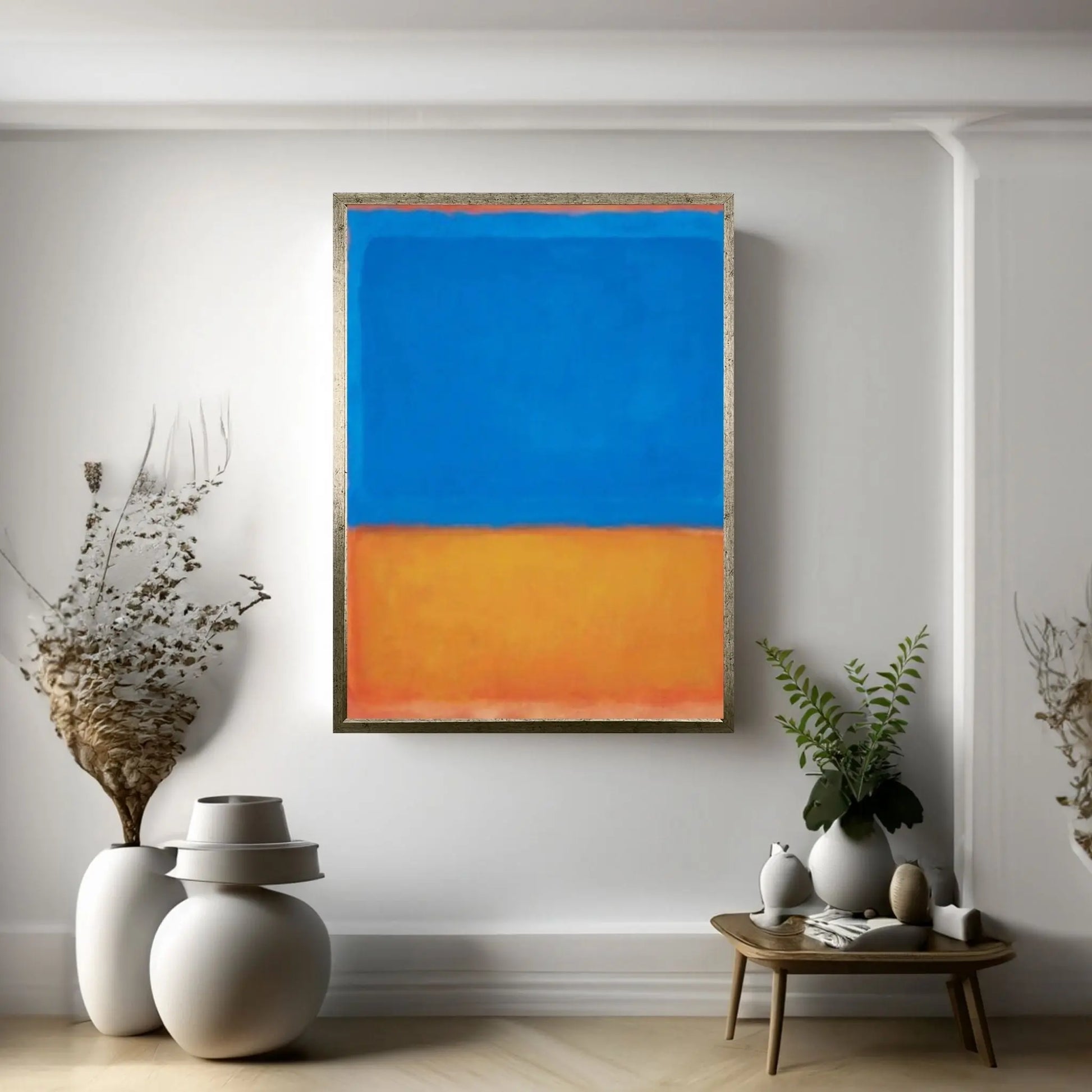 Mark Rothko Frame Canvas/Poster Art Reproduction, Rothko Reproduction - Y Canvas