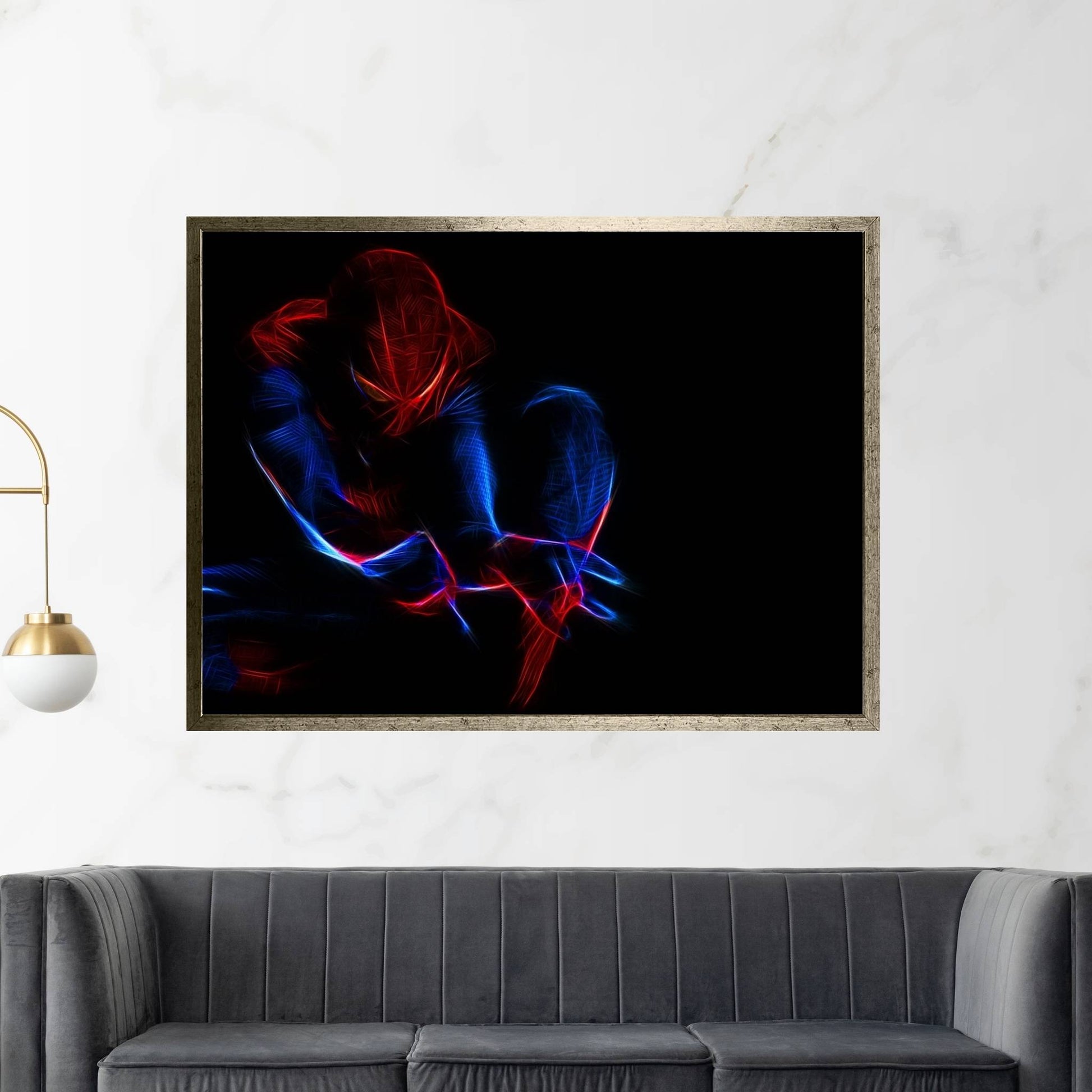 Spiderman Canvas Wall Art - Y Canvas