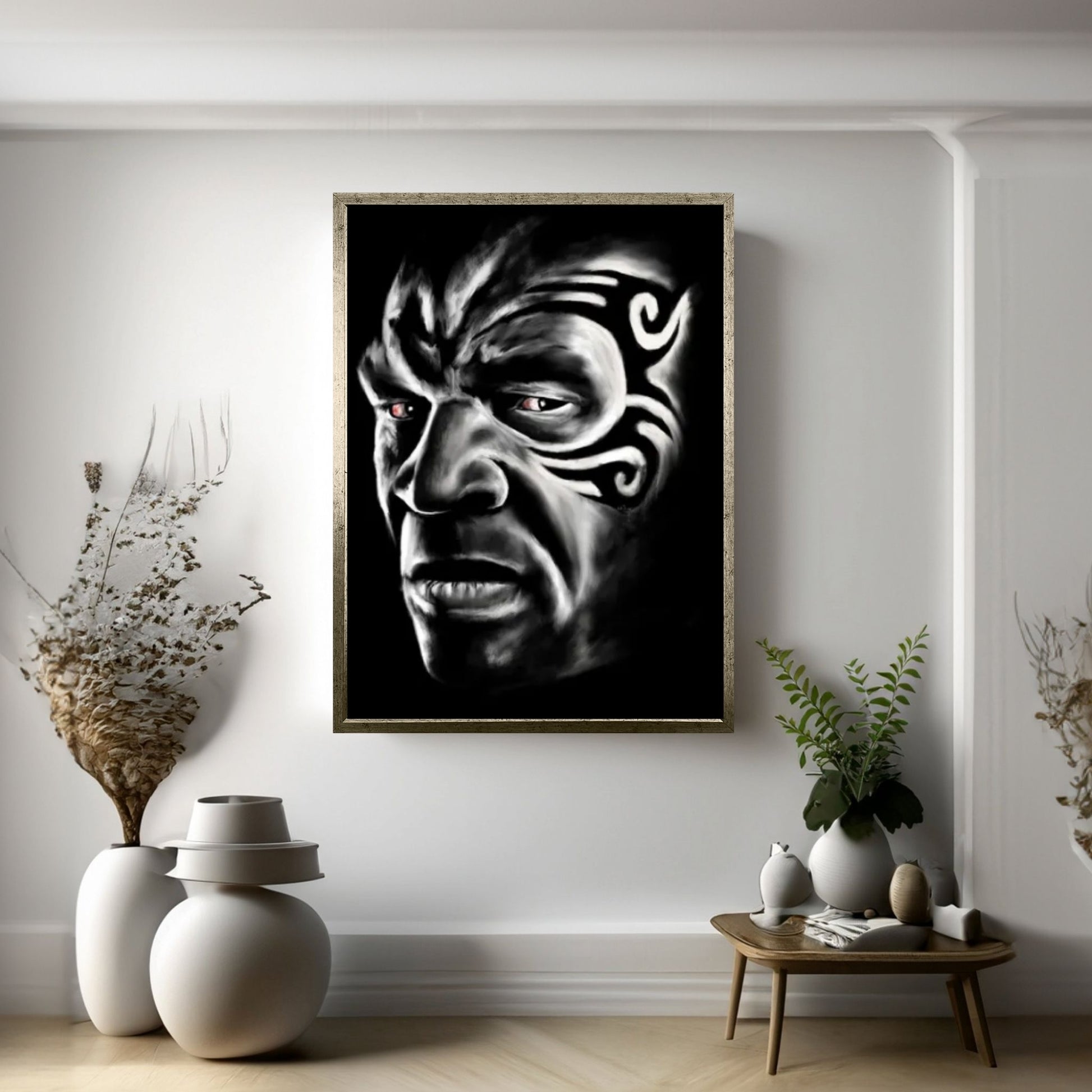 Tyson - Locked In Canvas Wall Art - Y Canvas